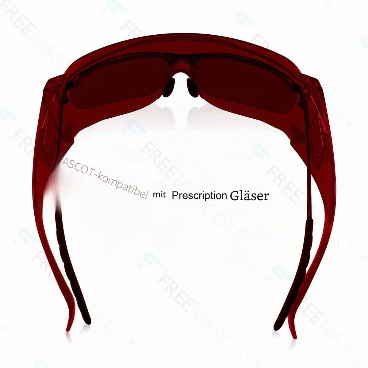 FREEMASCOT OD 4+ 190-540nm Wellenlänge Laserschutzbrille für typische 405nm, 450nm, 520nm, 532nm Laserlicht zur Haarentfernung, Laserbehandlung, Augenschutzbrille