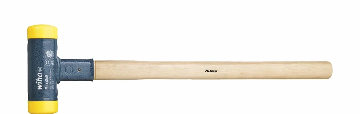 Wiha Schonhammer rückschlagfrei mit Hickory-Holzstiel (02099) 70 mm