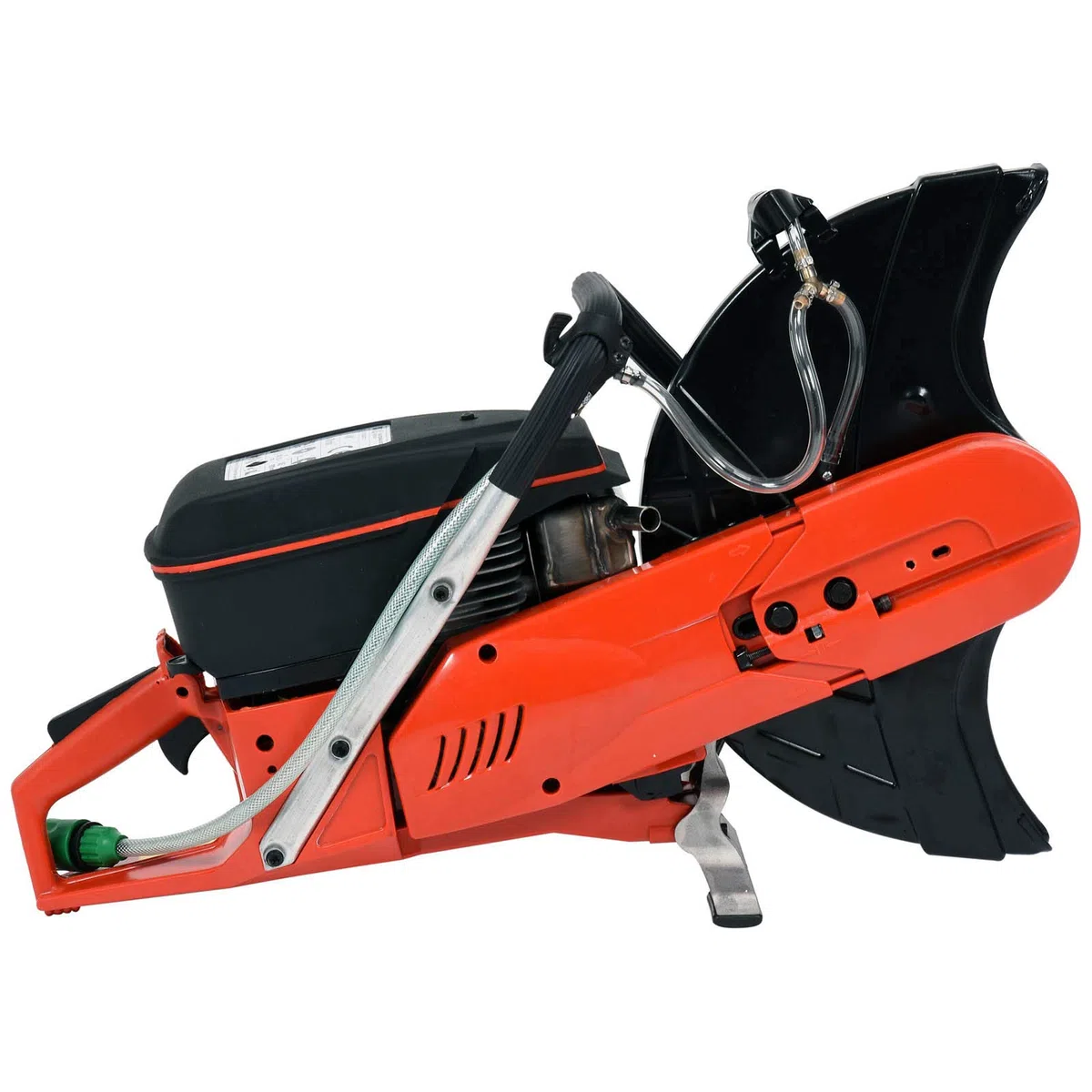 YATO Profi Benzin Trennschleifer | Ø 400mm | 4KW | 4000 Watt | 5,44 PS | 93,6 cm³ | 145mm Schnitttiefe | Nass- und Trockenschnitt | Motorflex Motor Trennschleifer Asphalttrenner