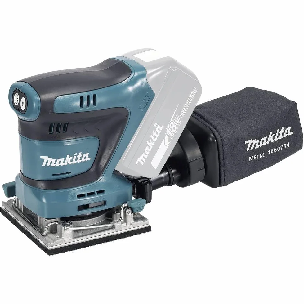 Makita DBO484Z Akku-Schwingschleifer 18V (ohne Akku, ohne Ladegerät)