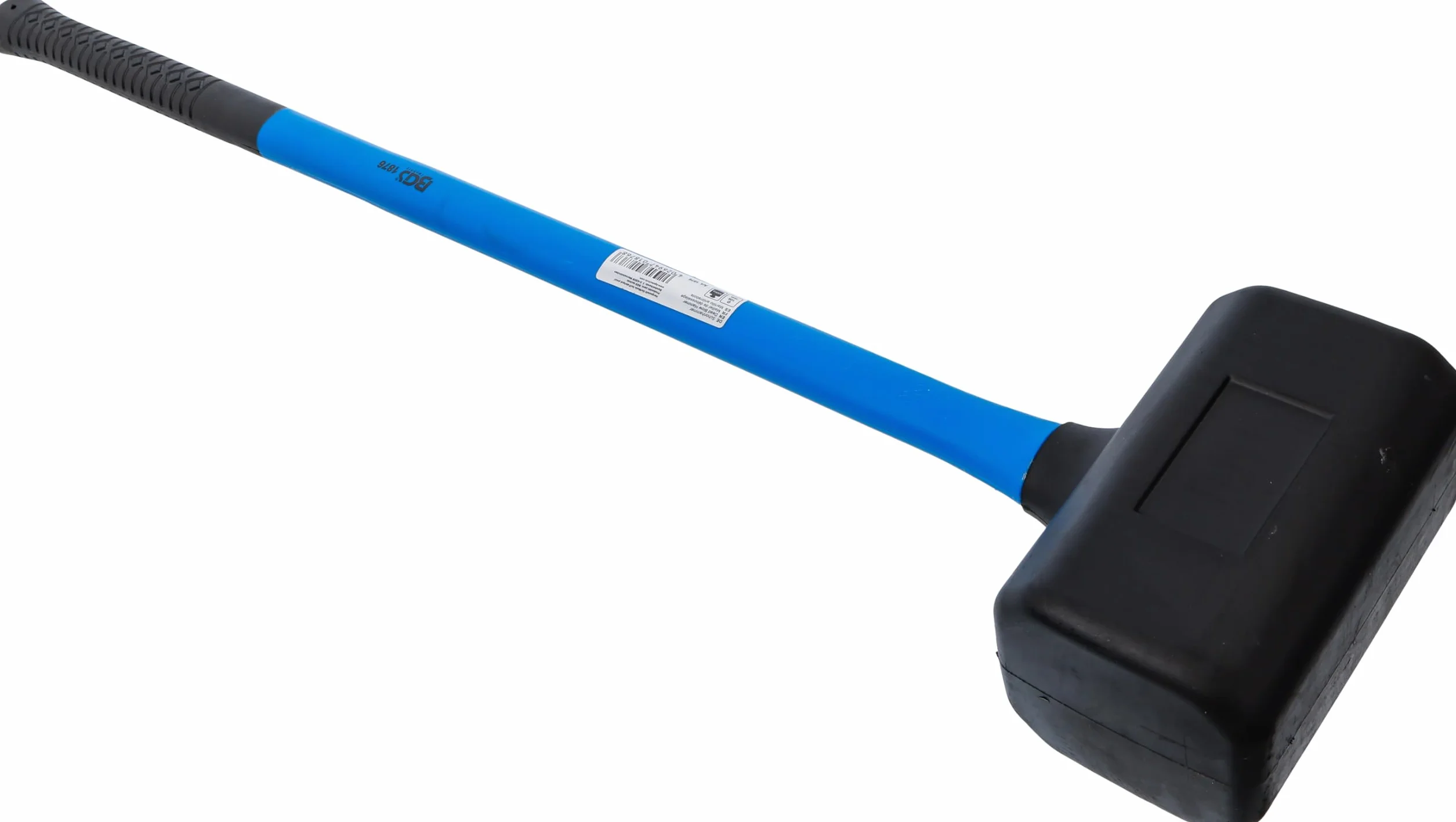 BGS 1876 | Schonhammer | Fiberglasstiel | rückschlagfrei | Ø 105 mm | 4500 g | Gummihammer