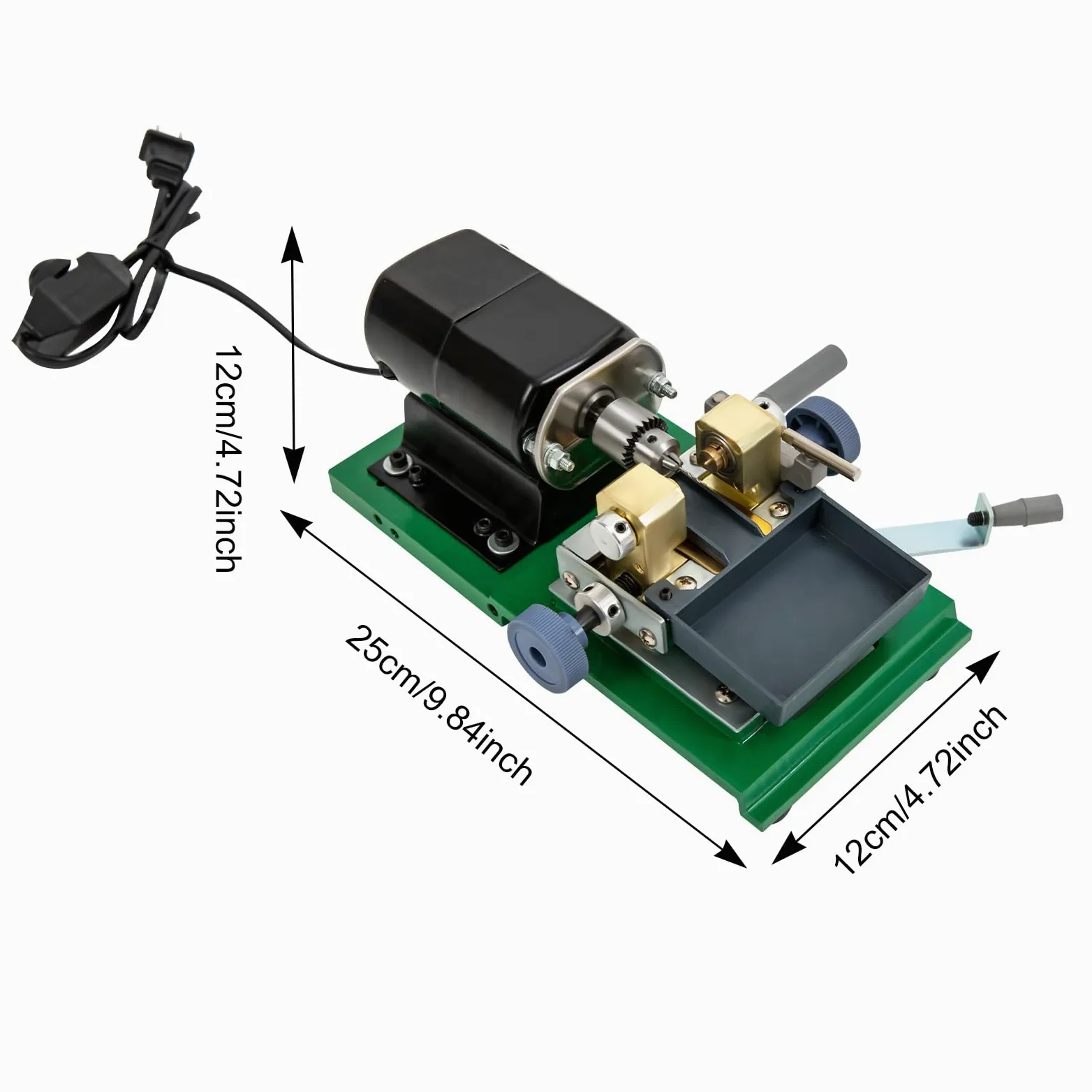 Schmuck Profi Perlen Bohrmaschine Perle Jade Stufenlos Bohren Bohrmaschine Bohrer Werkzeuge 220V 500-15000rpm Geschwindigkeit 0,16-1,4Zoll Perforierte Perle Größe