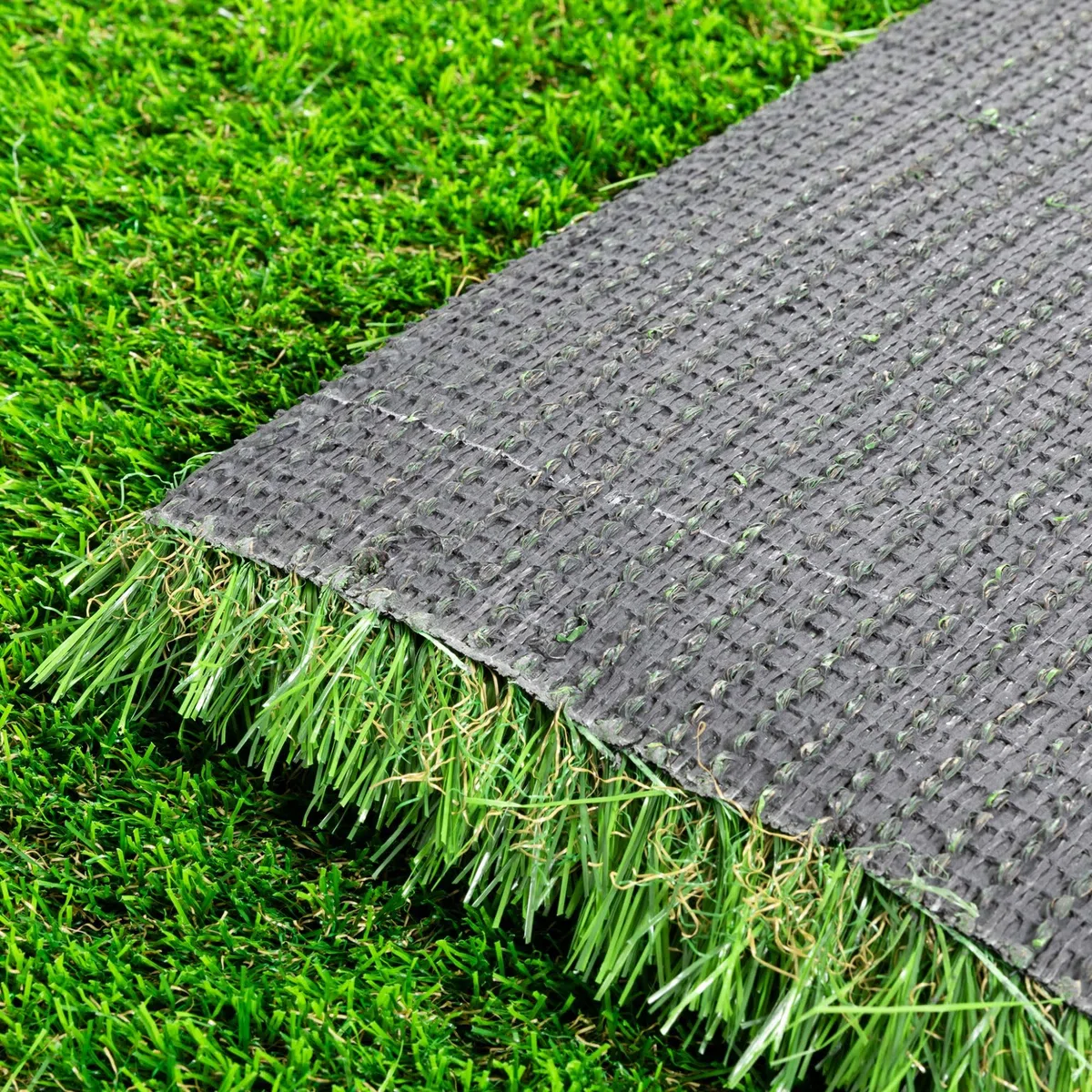 Steffensmeier Kunstrasen Ireland 42 mm 1.999 g/m² extrem UV-beständig Soft Kollektion | Grün, Größe: 400x1000 cm