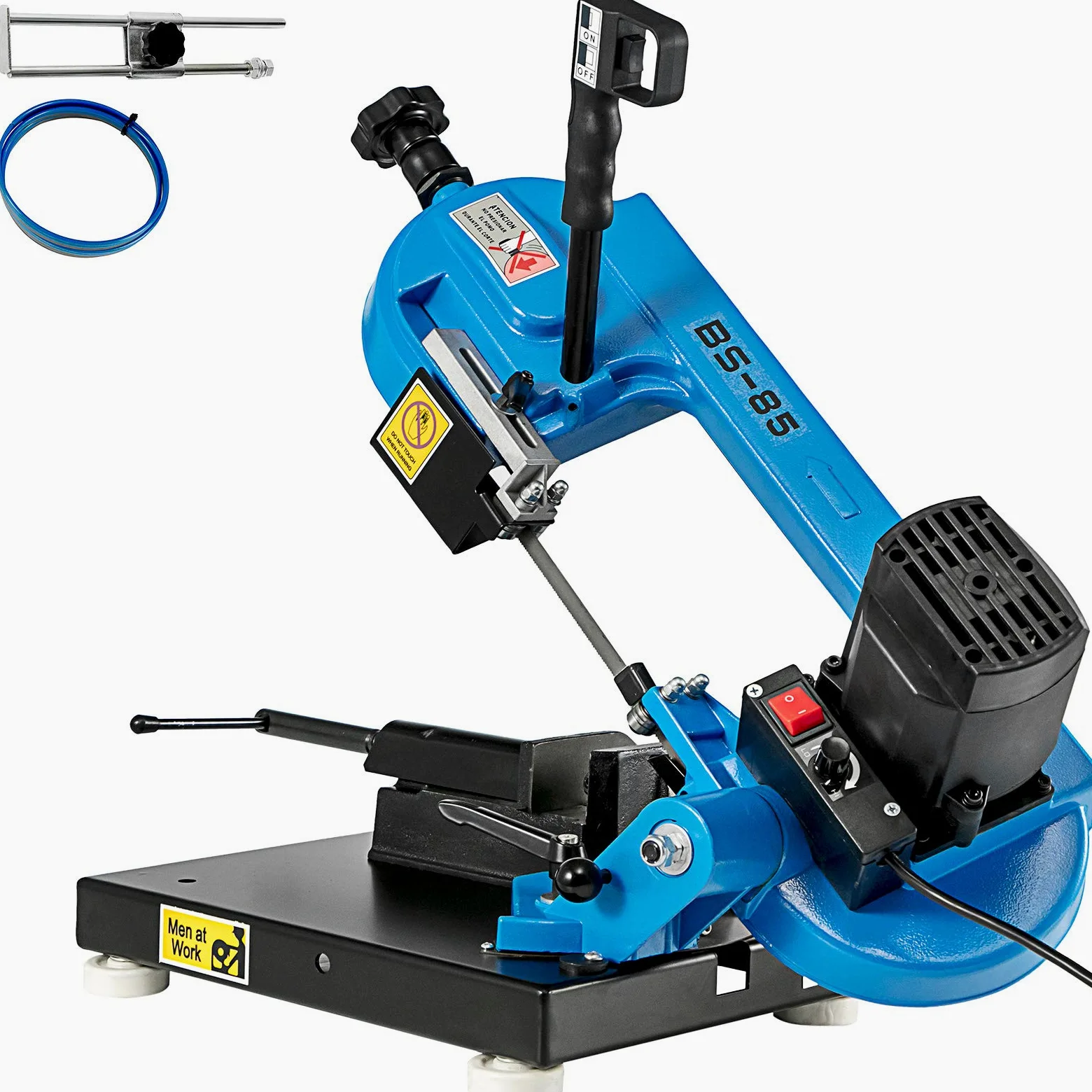 VEVOR Metallbandsäge 1000W zum Schneiden von Holz Metall Glasfaser Kunststoff