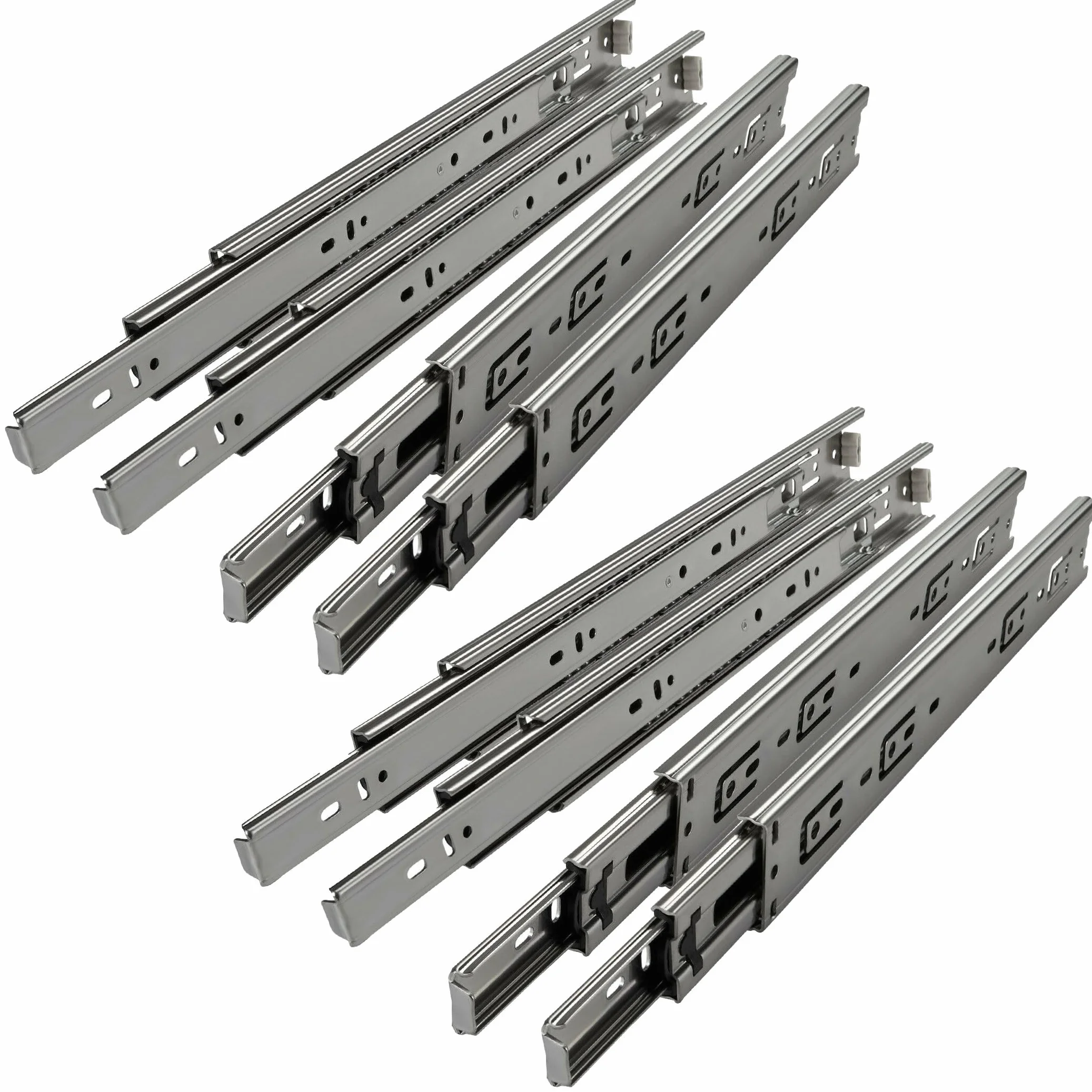 SOTECH Vollauszüge KV1-45-H45-L350-NF 350 mm kugelgelagert Tragkraft 45 kg 4 Paar