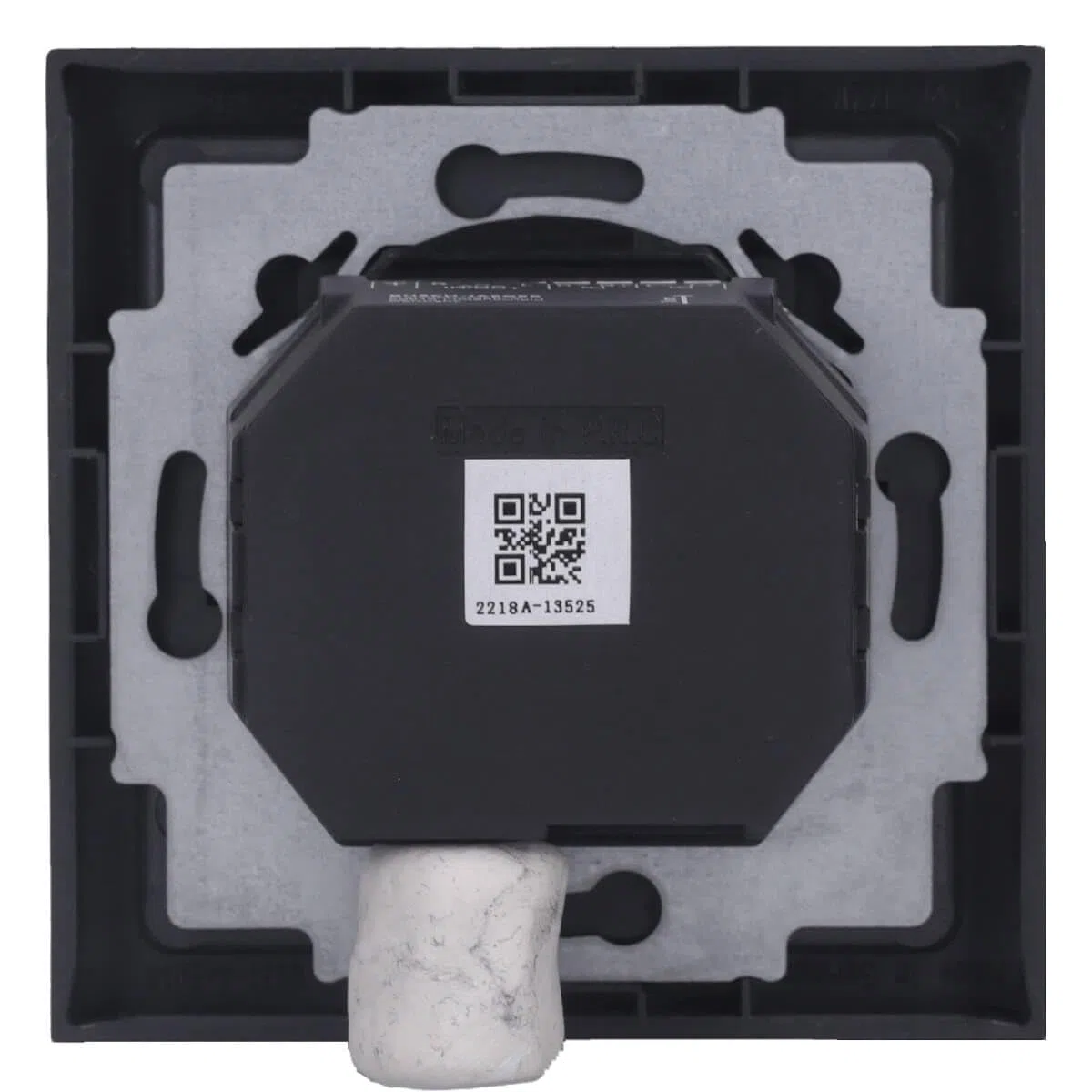 Busch-Jaeger Komplett-Set 8215 U-101 Unterputzradio DAB+ 8252-885-101 future® linear Zentralscheibe Schwarz matt 1721-885K future® linear 1-fach Abdeckrahmen Schwarz Matt