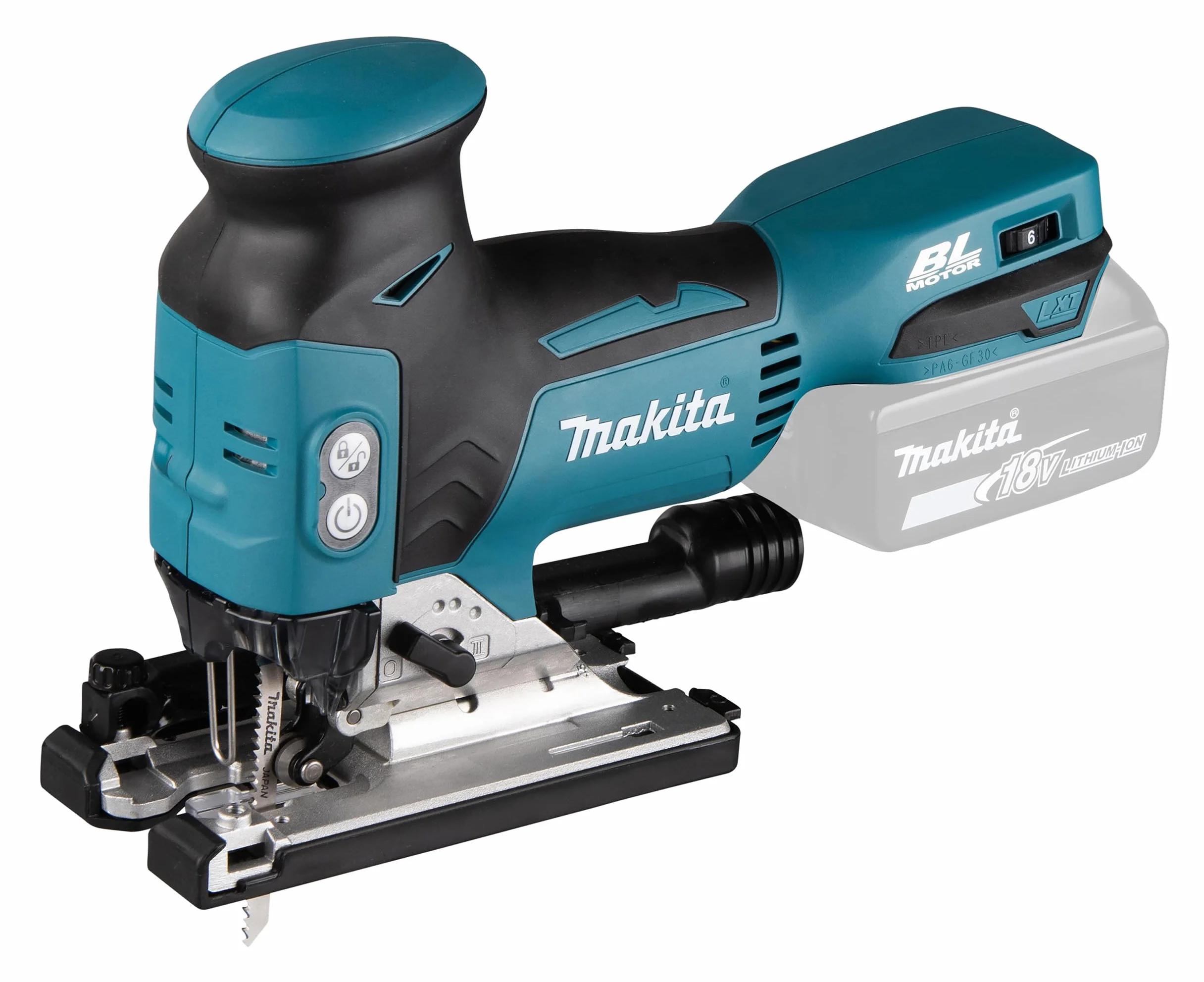 Makita DJV181Z Akku-Pendelstichsäge 18 V (Akku und Ladegerät NICHT im Lieferumfang enthalten)