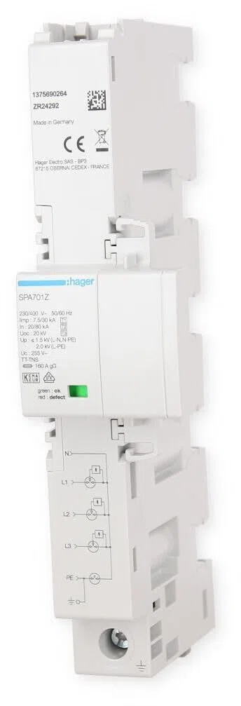Hager Kombiableiter SPA701Z
