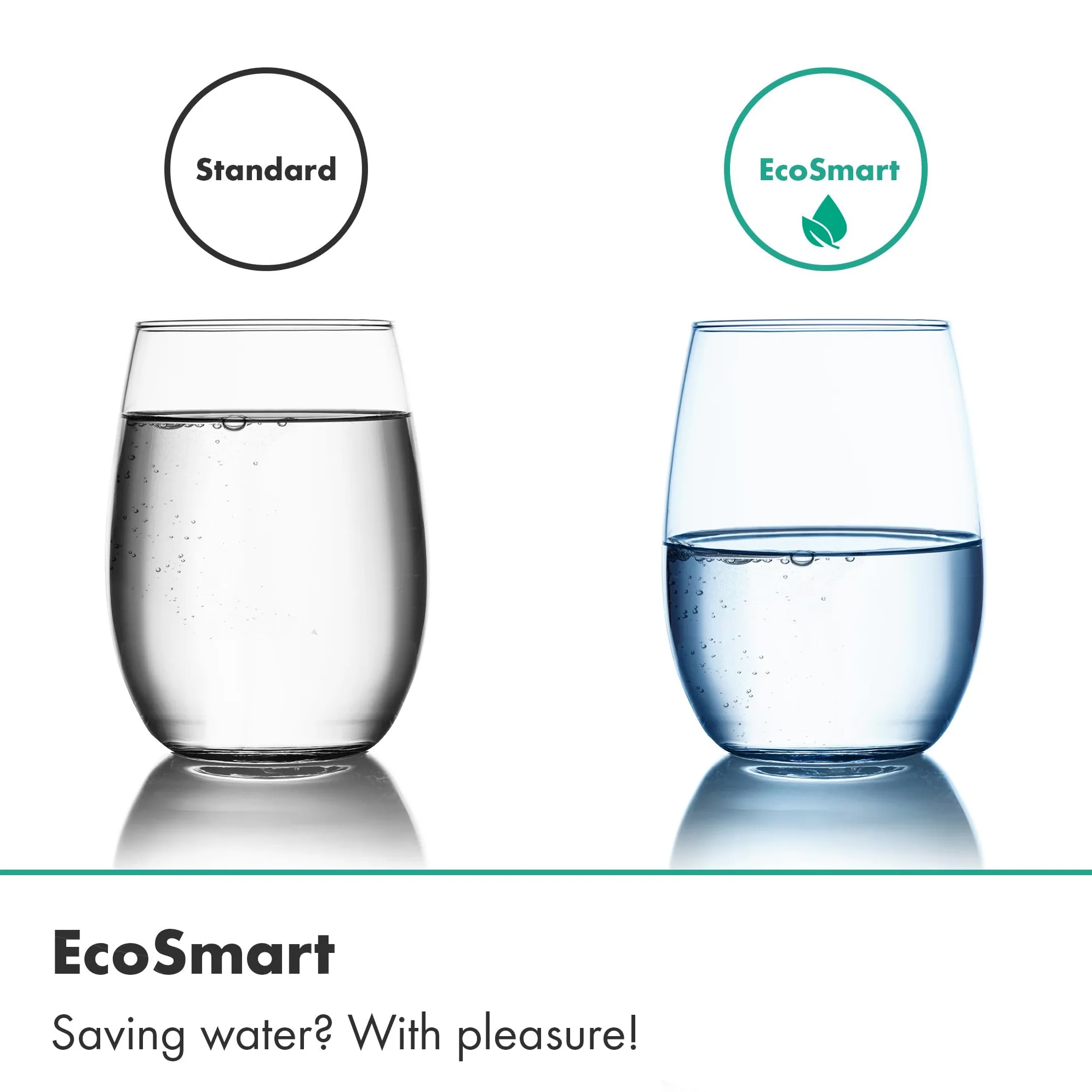 hansgrohe Activera S - wassersparende Kopfbrause (EcoSmart), runde Duschbrause (240 mm), Regendusche mit 1 Strahlart für Wand- oder Deckenmontage, Brausekopf mit Antikalk-Funktion, Chrom, 28056000