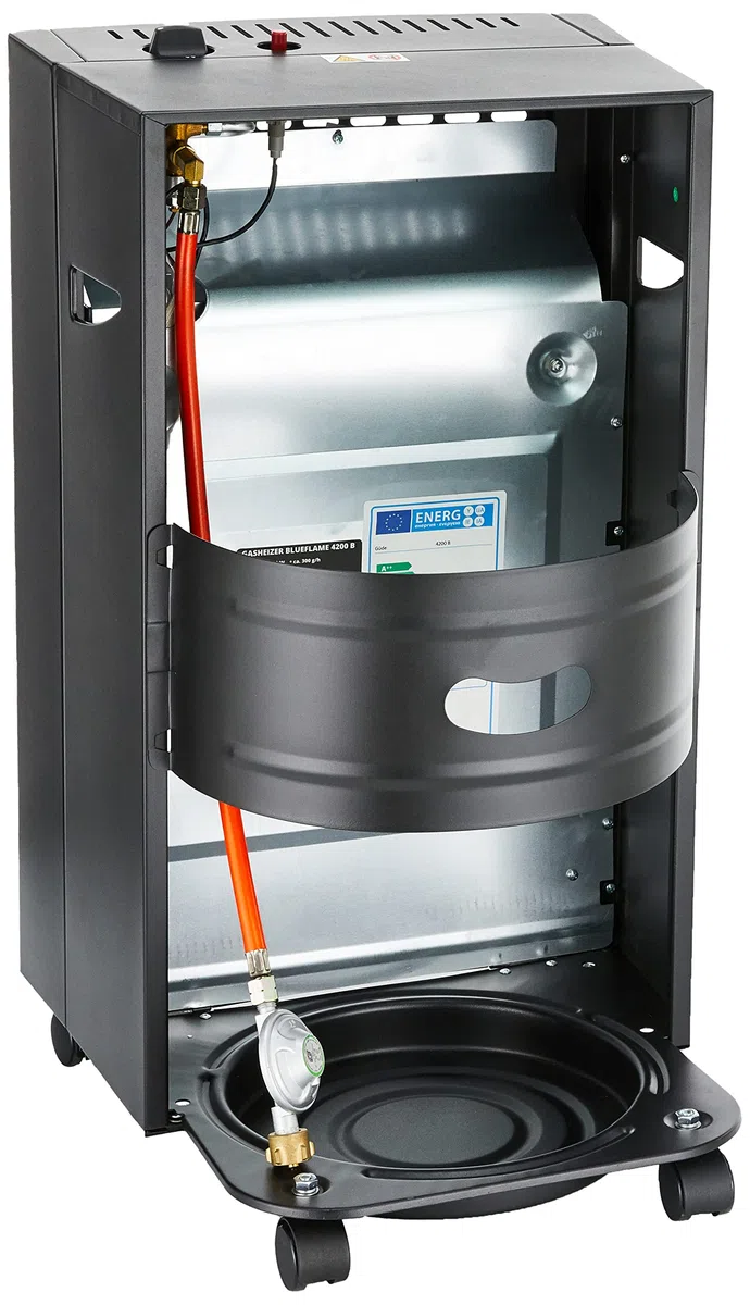 Güde 85079 Gasheizer Blueflame 4200B 4.2 kW, Schwarz