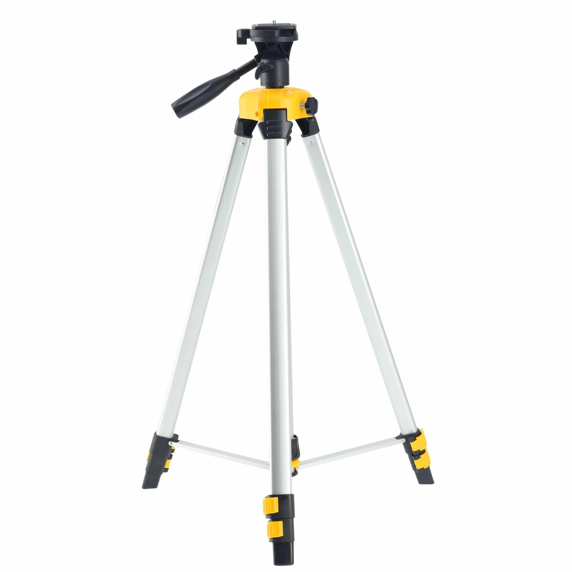 DEWALT Aluminium-Stativ DE0881T-XJ 1/4 Zoll 0,75-1,84m 360° Rotation