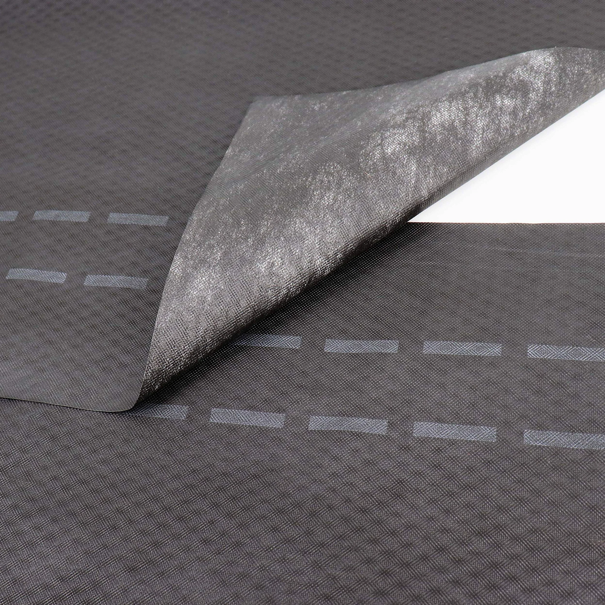 Hochwertige diffusionsoffene Unterspannbahn von Aquagart I 50m Schalungsbahn schwarz 130g/m² 1,5m breit SD-Wert: 0,02m I Dachfolie wasserdicht & atmungsaktiv I Dachbahn Dachpappe Dachunterspannbahn