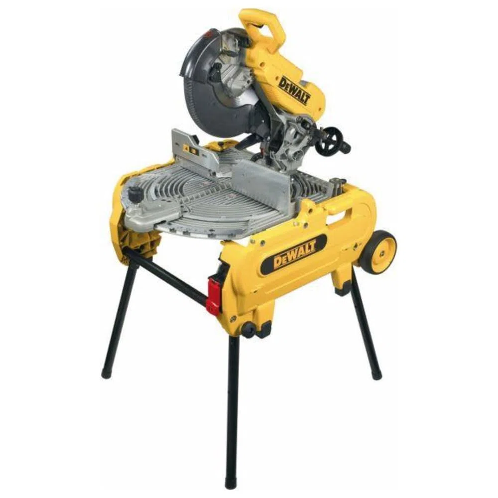 Dewalt 305 mm Tisch-, Kapp- und Gehrungssäge D27107XPS (2.000 Watt, werkzeuglos umzubauen von Tisch- zur Kappsäge, integrierte Transportrollen, einklappbare Standbeine, exakte Schnittlinienanzeige)