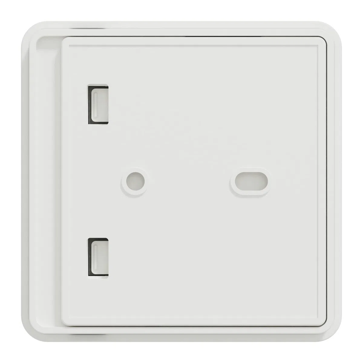 Schneider Electric Wiser Temperatur-/ Luftfeuchtigkeitssensor, Steuerung per App oder manuell, Zigbee, über Hub kompatibel mit Matter, Alexa, Google, Apple, Artikelnummer CCT593012