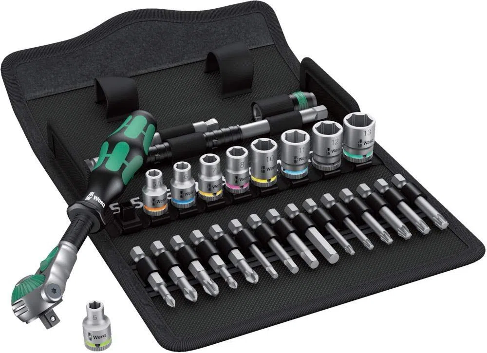 Wera 8100 SA 6 ZYKLOP KNARRENSATZ 1/4