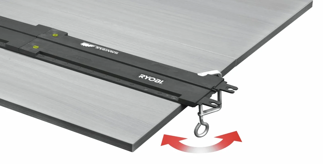 RYOBI Führungsschiene 3-teilig RAK03SR, Gesamtlänge 1220 mm, Passend für RWS1600-K