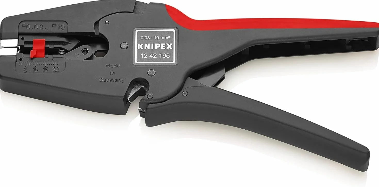 KNIPEX MultiStrip10 Automatische Abisolierzange 0,03-10,0 mm² 12 42 195