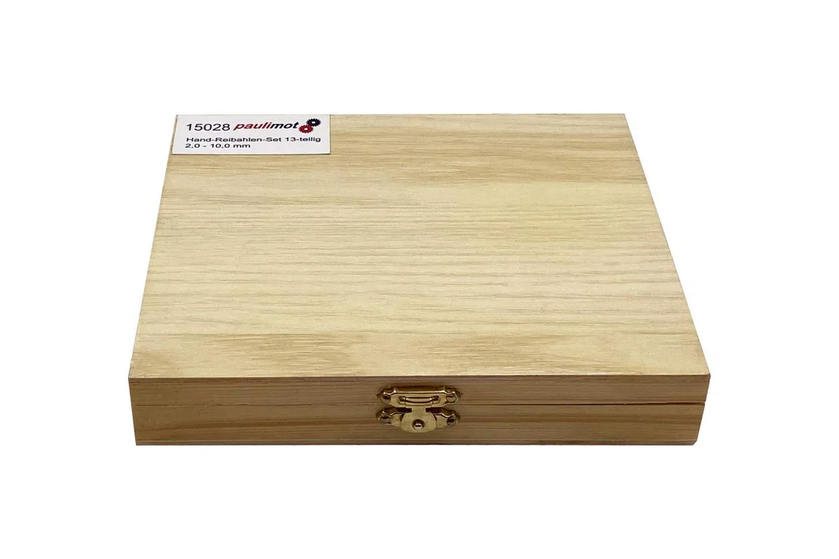 PAULIMOT HSS-Handreibahlen-Set 13-teilig 2,0 – 10,0 mm Passung H7