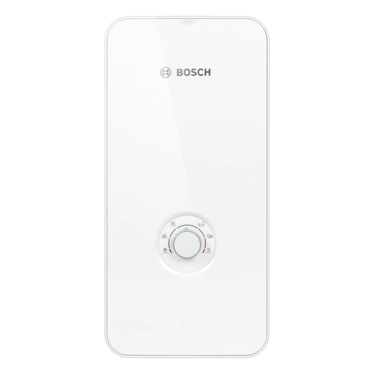 Bosch elektronisch geregelter Durchlauferhitzer Tronic Comfort Plus 21/24/27 kW - Umschaltbar, druckfest, stufenlose Temperaturwahl, moderne Glas-Optik, weiß [Energieklasse A]