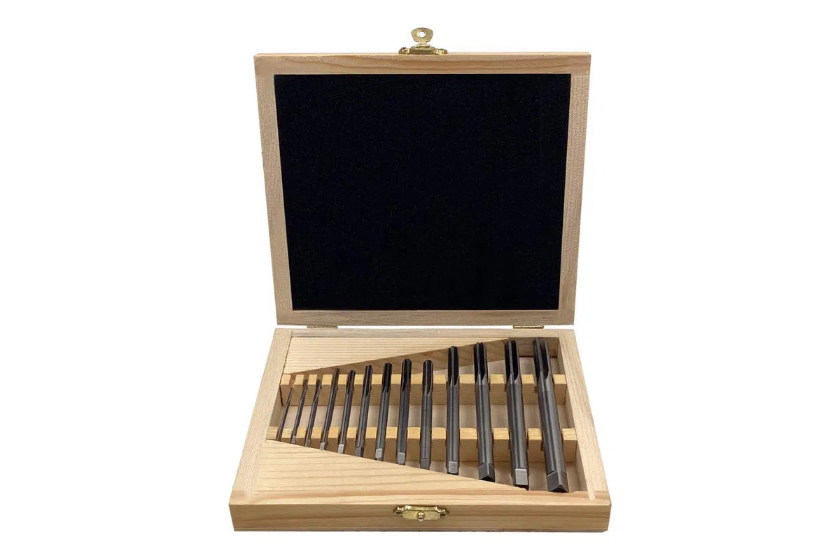 PAULIMOT HSS-Handreibahlen-Set 13-teilig 2,0 – 10,0 mm Passung H7
