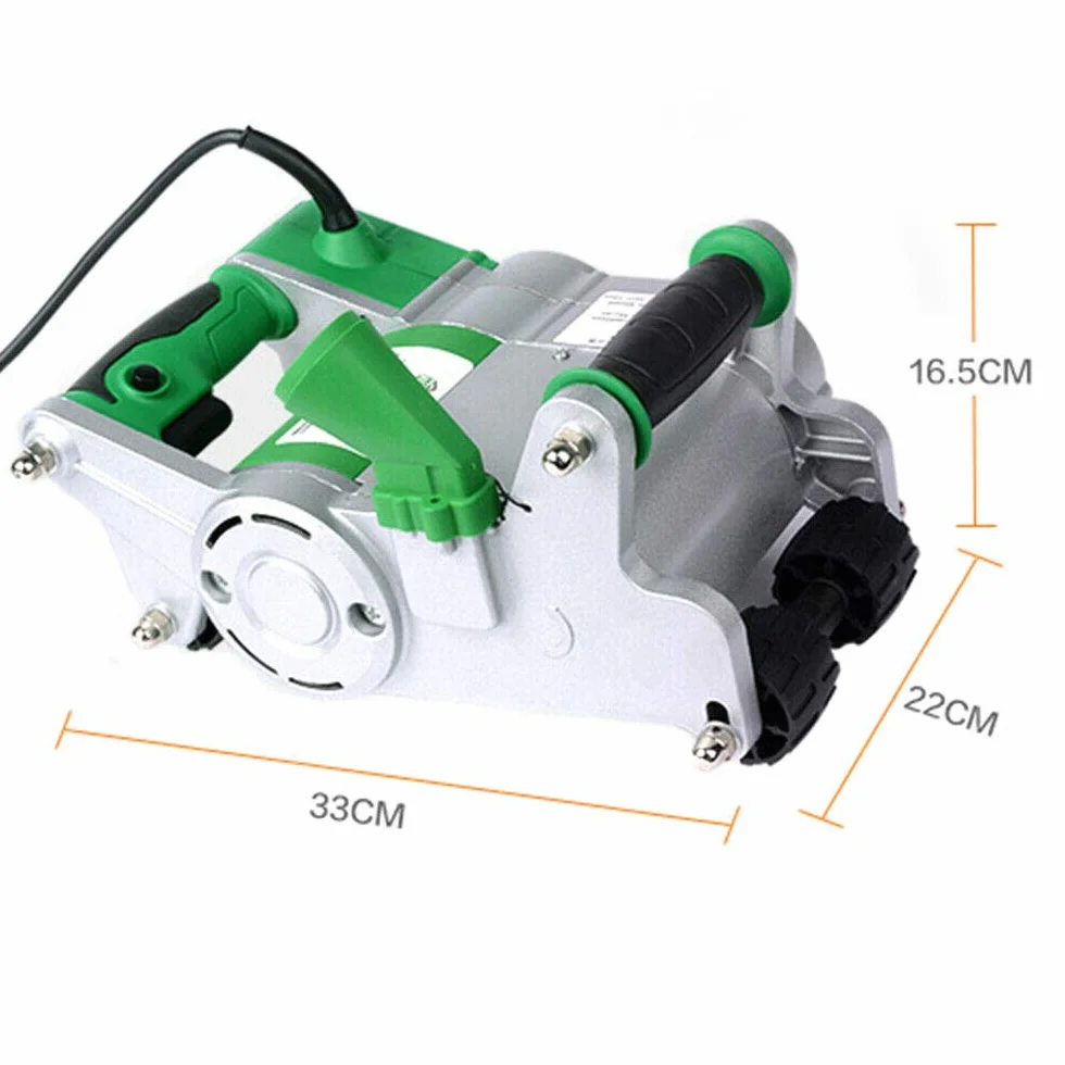 220V Elektrische Schlitzfräse 1100W Backsteinmauer Beton Schneiden Slotting Maschine Wand-Strehler Maschinen Betonschneider Kerbnut-Schneidemaschine