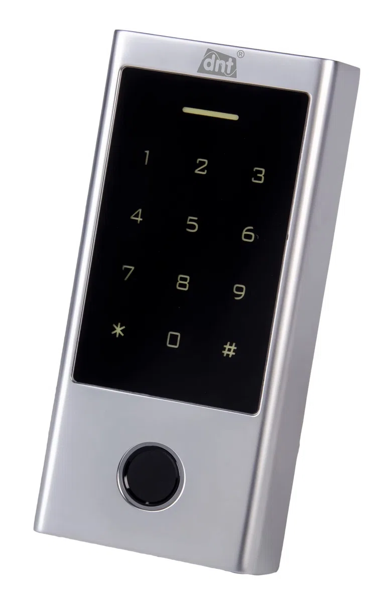 dnt Fingerprint-Codeschloss BioAccess PRO, DNT000013, Metall/Schwarz