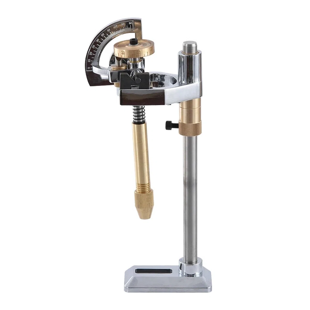 Lapidary Machine Edelstein-Facettiermaschine, Edelstein-Jade-Winkel-Flachfräs-Poliermaschine, einstellbar mit Dops 96 72 64 32 Skala(96)