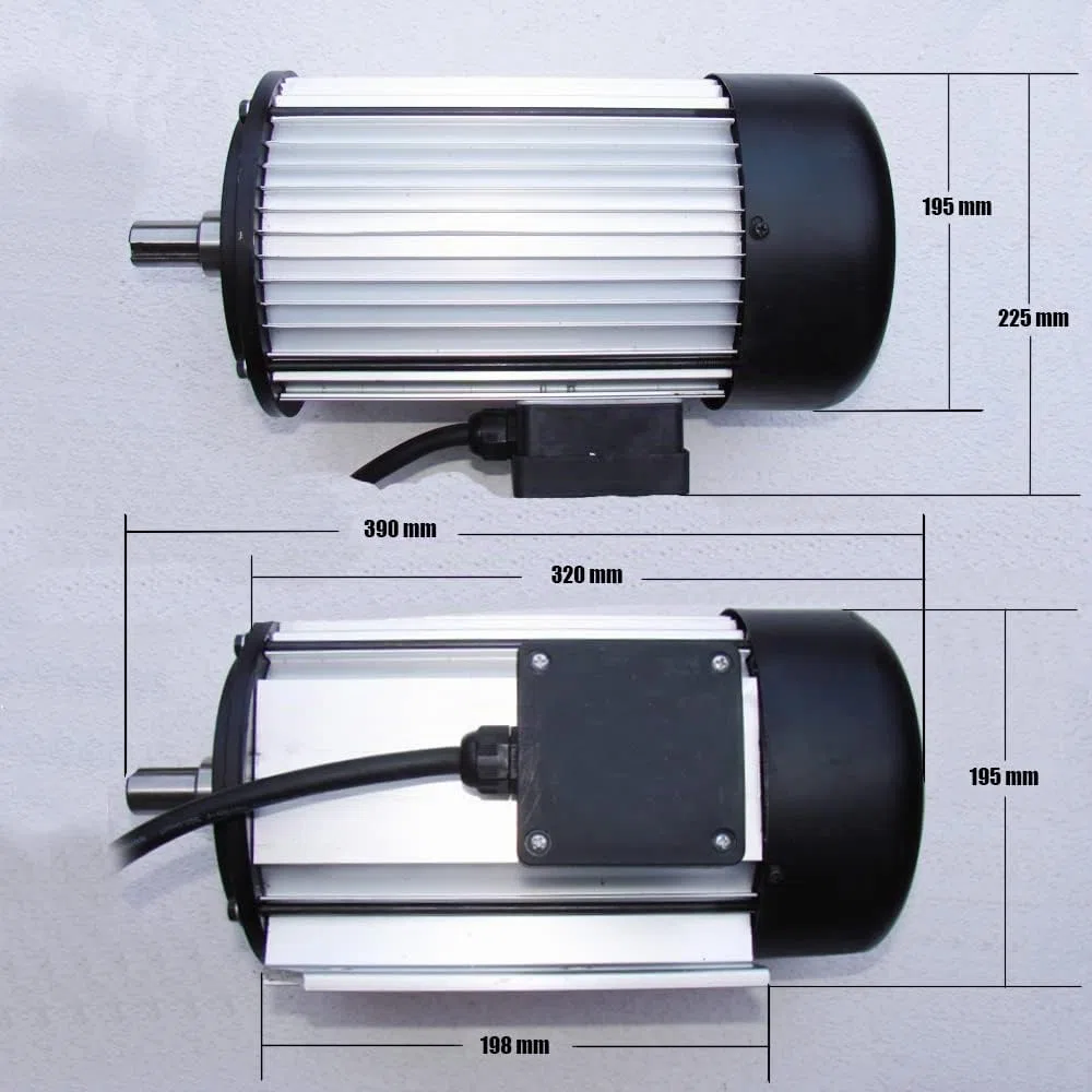 5200 Watt Motor für Kreissäge 400V Wippkreissäge Wippsäge Elektromotor inkl. Blattflansch + CEE Schalter/Stecker mit Phasenwender CROSSFER