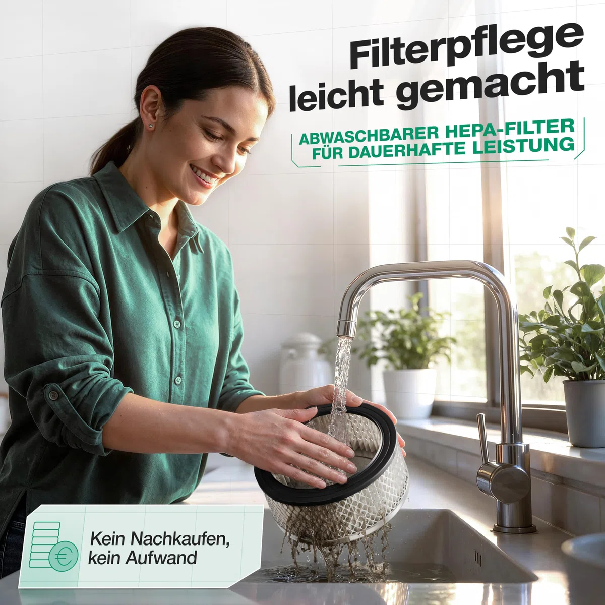 Smabix® Aschesauger, 18L Tankvolumen, 1200 W Leistung, inkl. HEPA-Filter und Staubfilter, Aschesauger für Kamin, Pelletofen, Feuerschalen u.v.m.