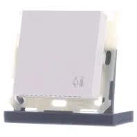 KNX Raumtemperatur-/Feuchtesensor 55, Reinweiß glänzend,