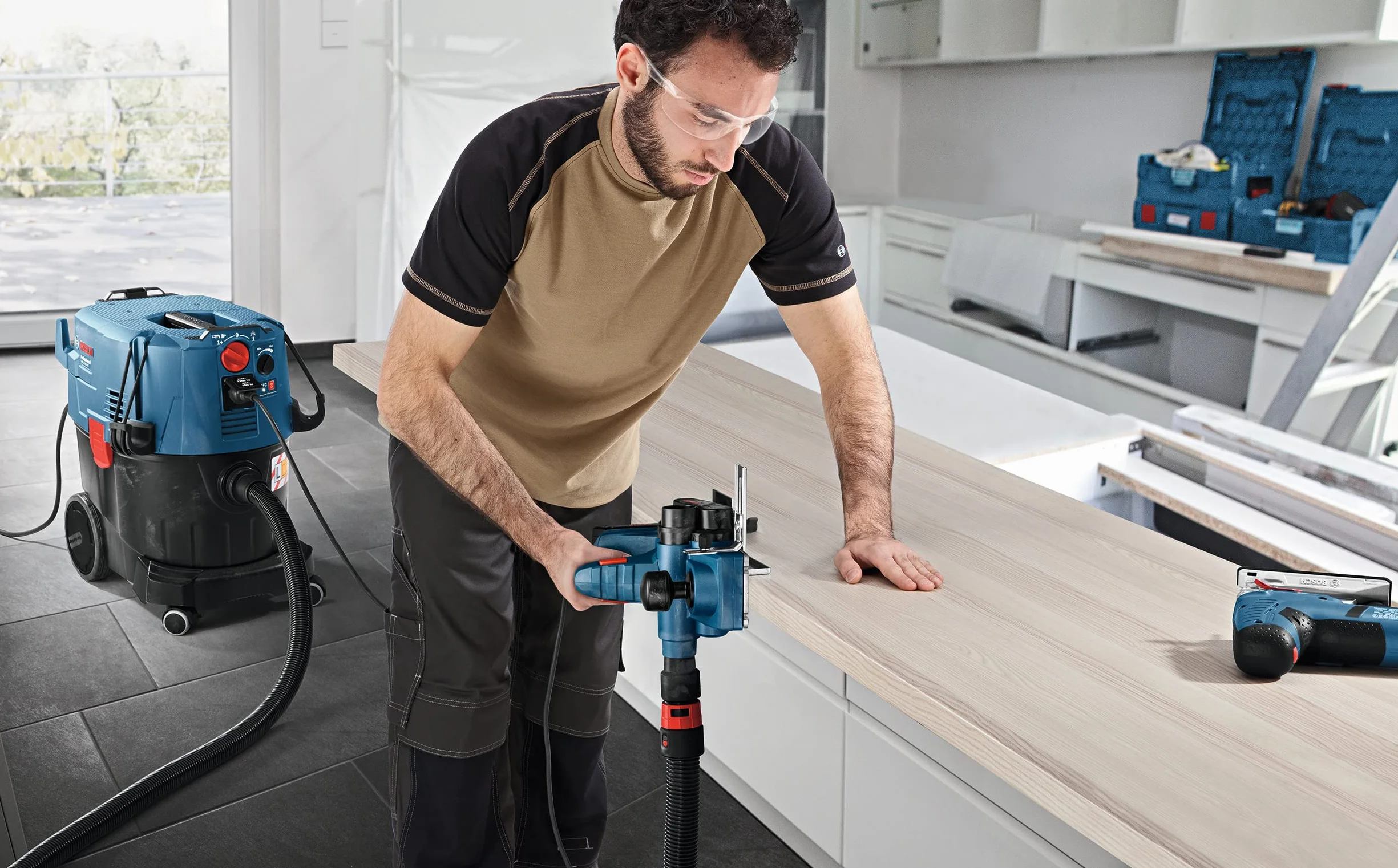 Bosch Professional Schlauch mit Bajonettverschluss, 5 m, 35 mm, 2608000565