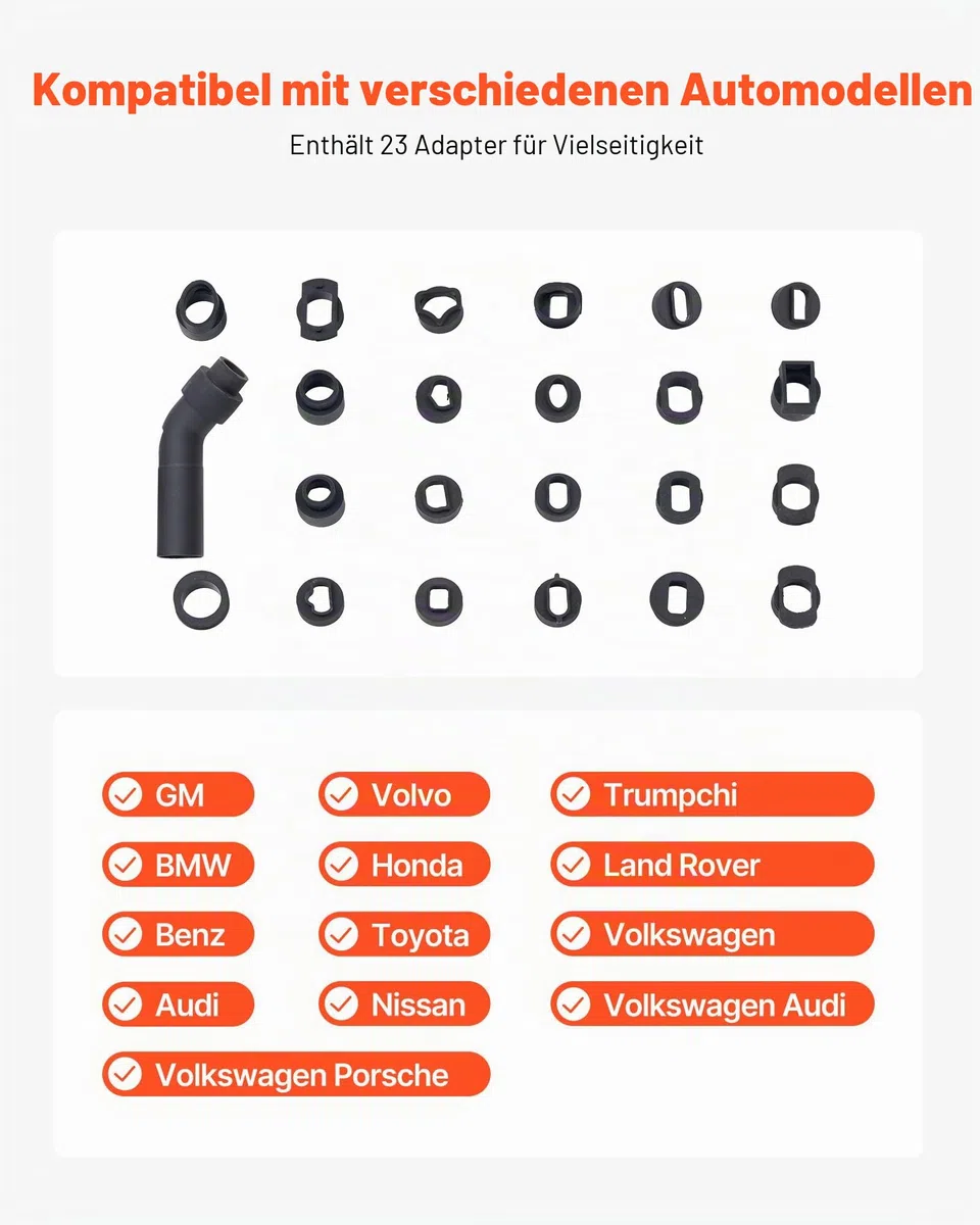 VEVOR Walnuss Strahlgerät 30 L, Sandstrahlgerät 1600 W, Sandstrahlanlage zur Entkohlung von Ansaugkrümmern & Ventilen, Sandstrahler inkl. 2,5 kg Walnussschalen & 23 Adapter