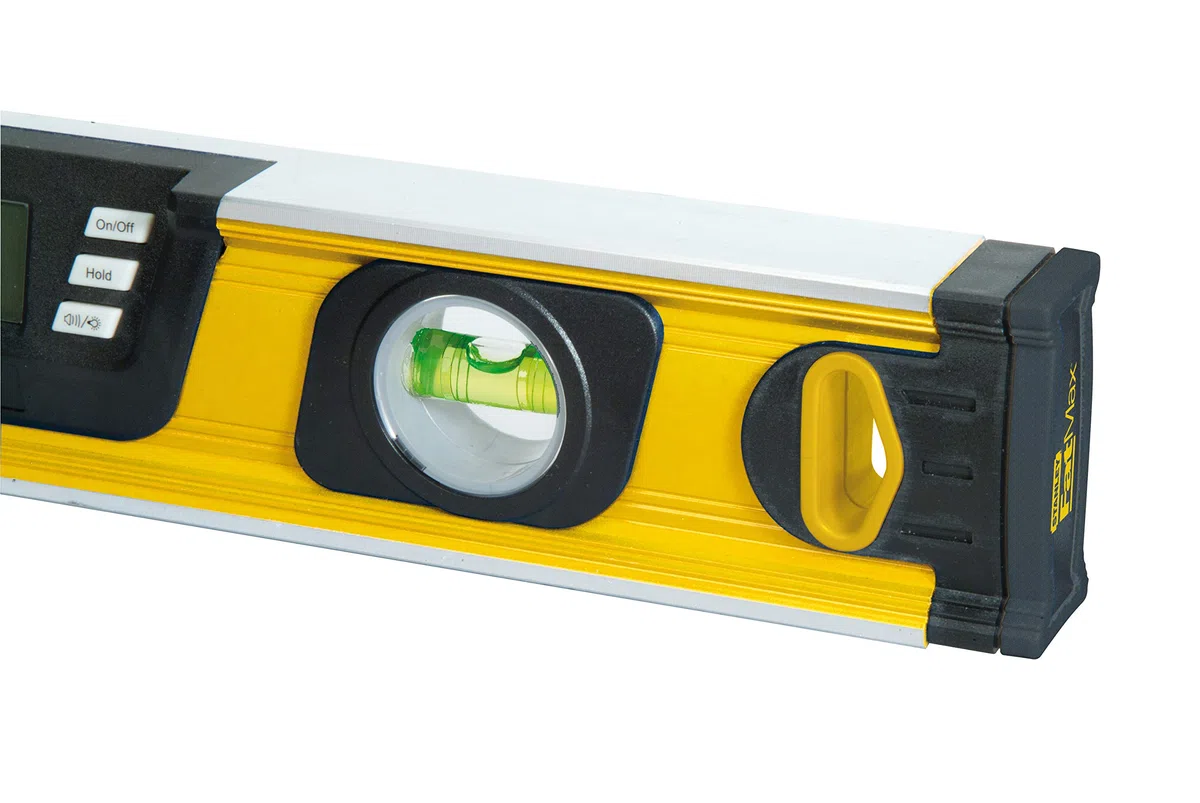 Stanley FatMax digitale Wasserwaage 60cm 0-42-065 / Neigungsmesser / Hohe Messgenauigket & Messbereich / Messung in Grad / Prozent / mm/m