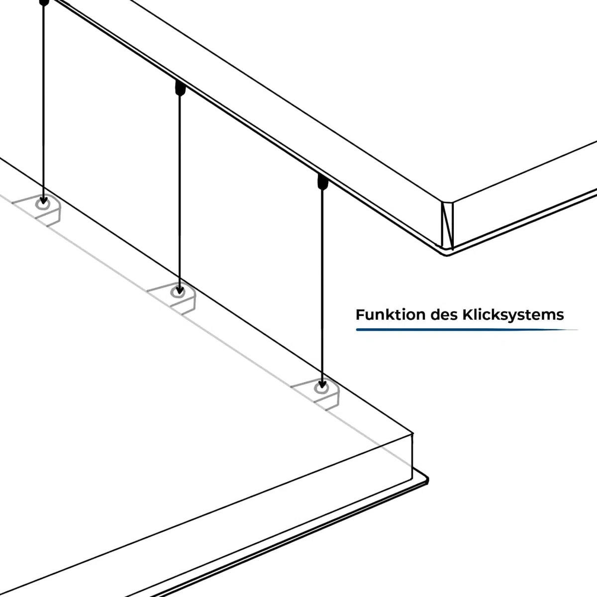 Floordirekt Fliesen 30x30 cm, 2m² = 22 Terrassenfliesen, Klickfliesen, Balkonfliesen in Holzoptik - Bodenbelag für Balkon & Terrasse - wetterfest mit Drainagefunktion | Grau | Claire