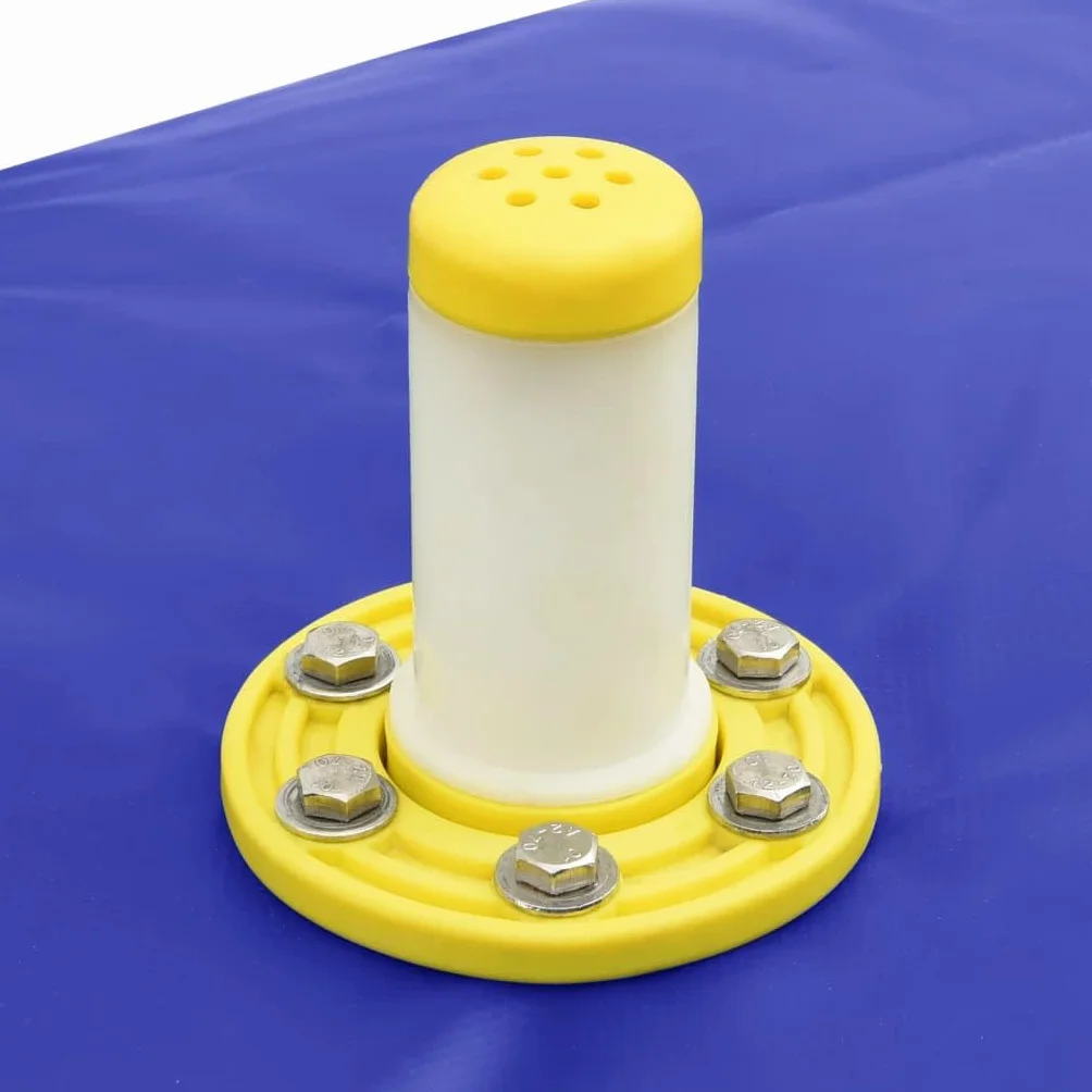 Faltbarer Wassertank 3000L PVC Wasserbehälter für Garten und Camping mit Wasserhahn, Regenwasserbehälter 200x150x100 cm
