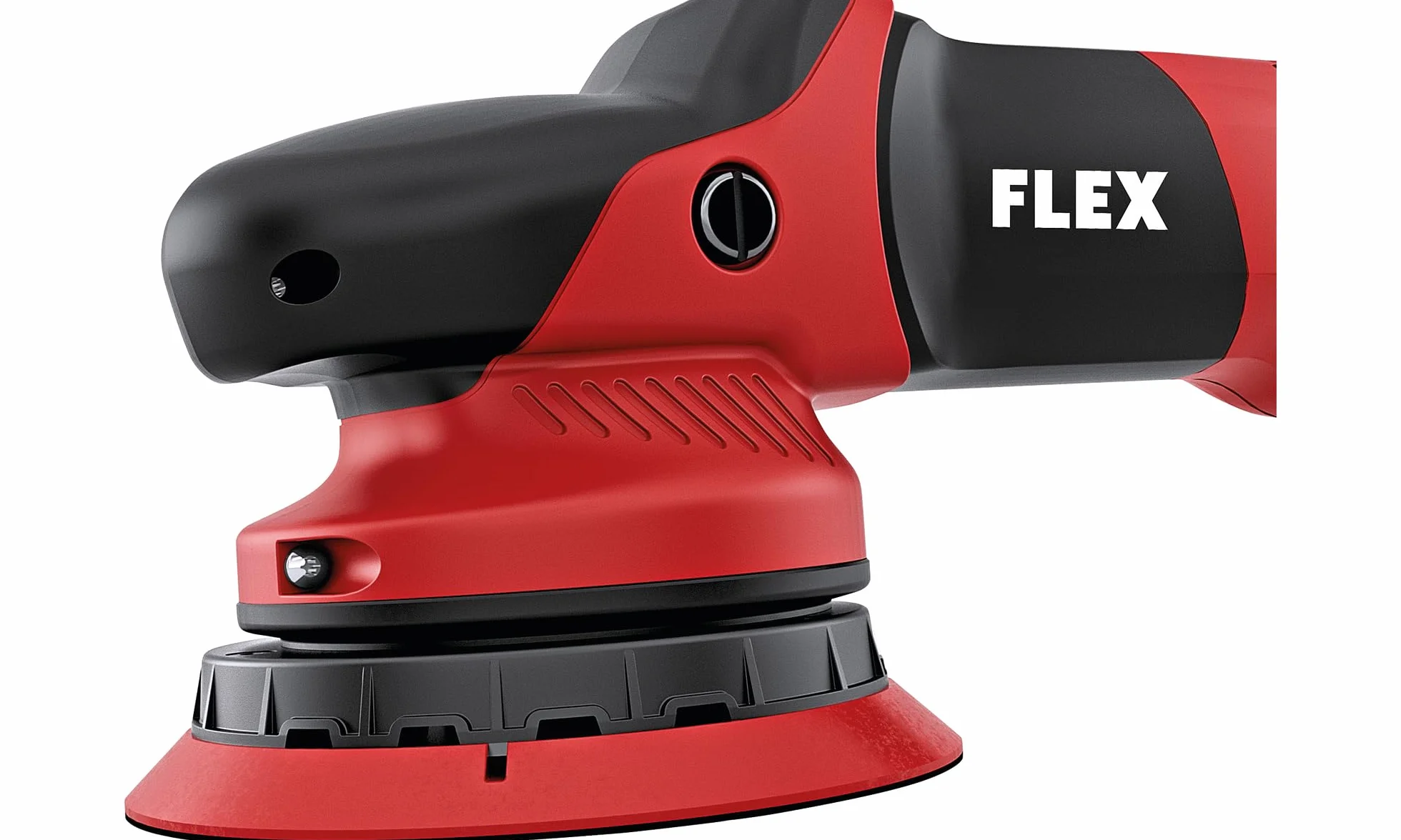 Flex Exzenterpolierer XFE 7-15 150 (Poliermaschine 710 Watt, 15 mm Polierhub, Maße 370x140 mm, ergonomischer Griff, flacher Getriebekopf) 418080