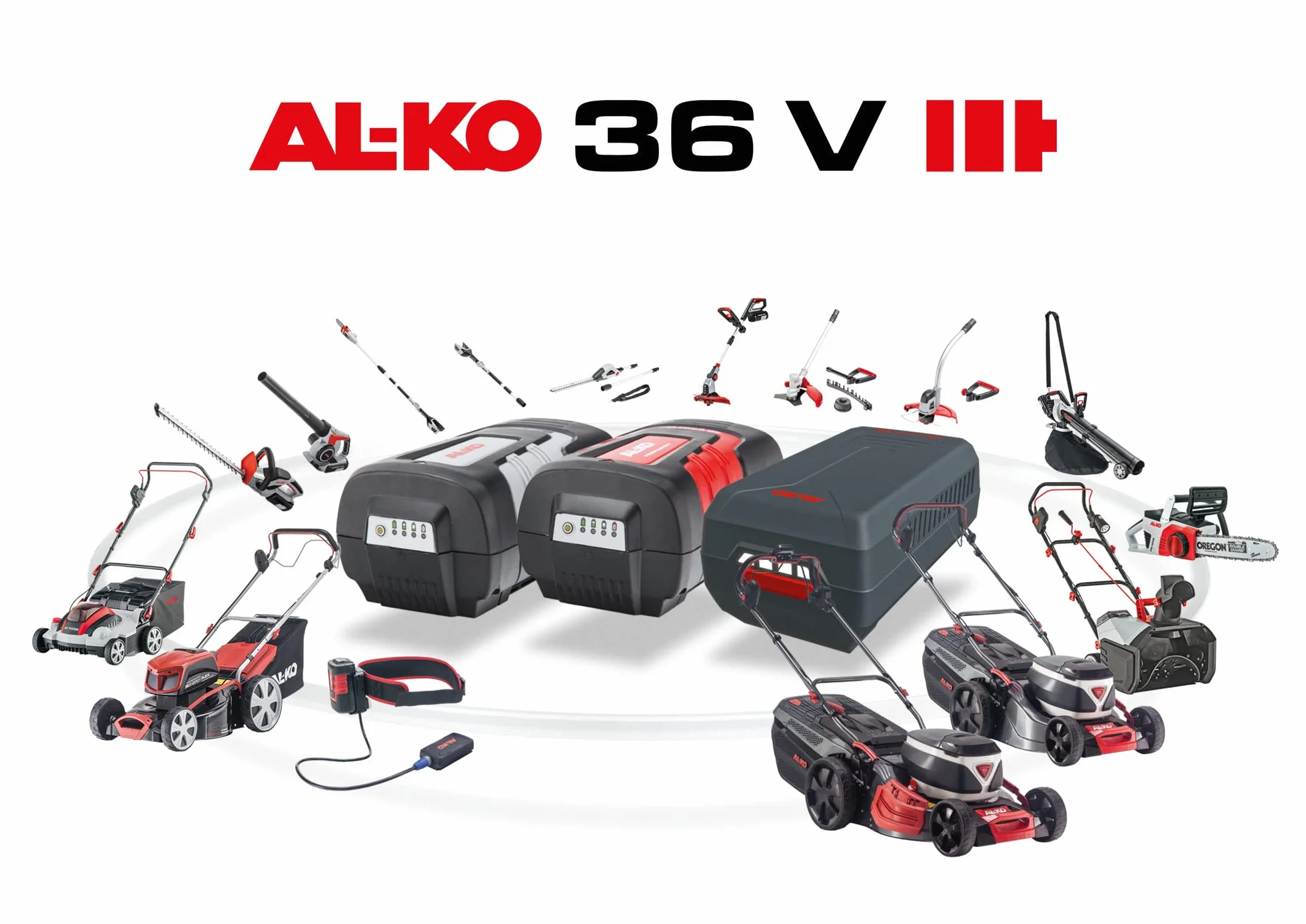 AL-KO Akku-Schneefräse ST 4048, 48 cm Räumbreite, 20 cm Einzugshöhe, verstellbarer Auswurfkanal, inkl. LED Scheinwerfer (ohne Akku/Ladegerät)