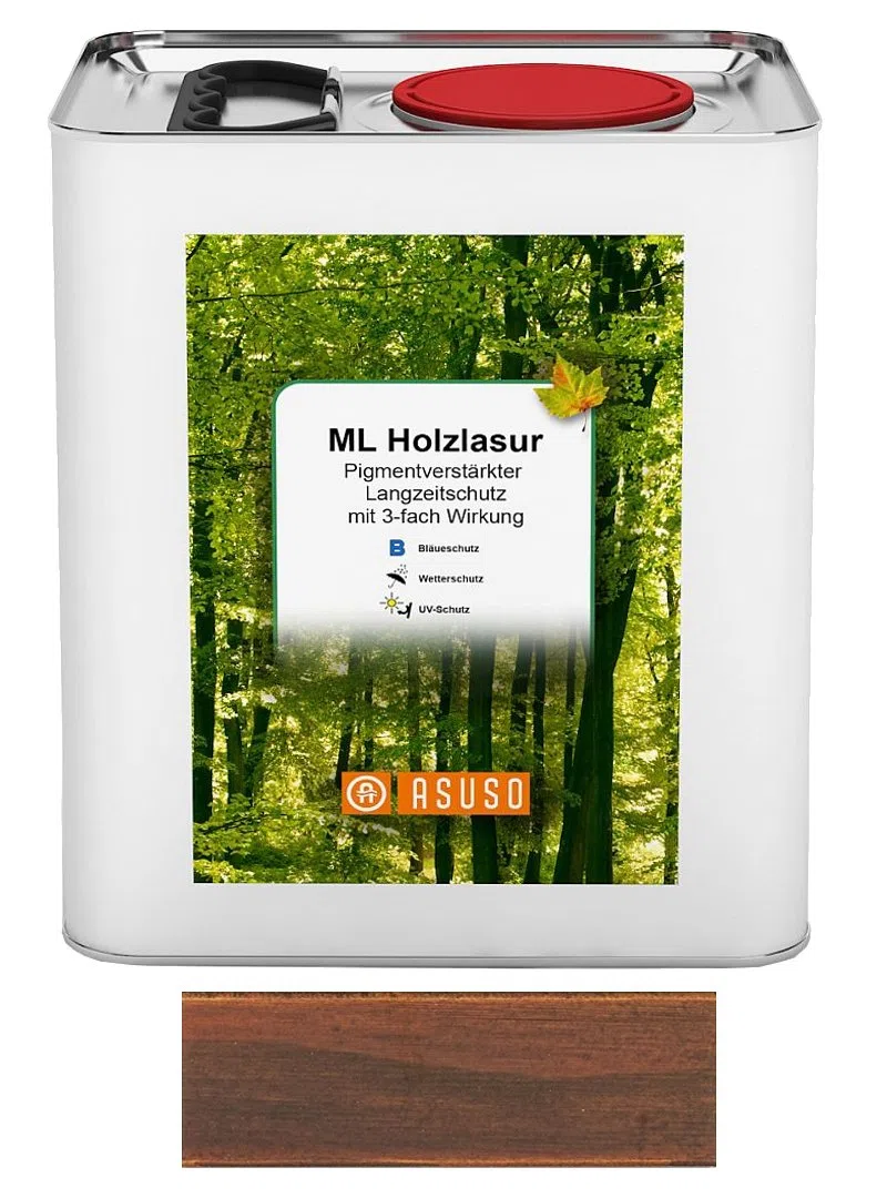 Holzlasur LANGZEITSCHUTZ 3 L palisander