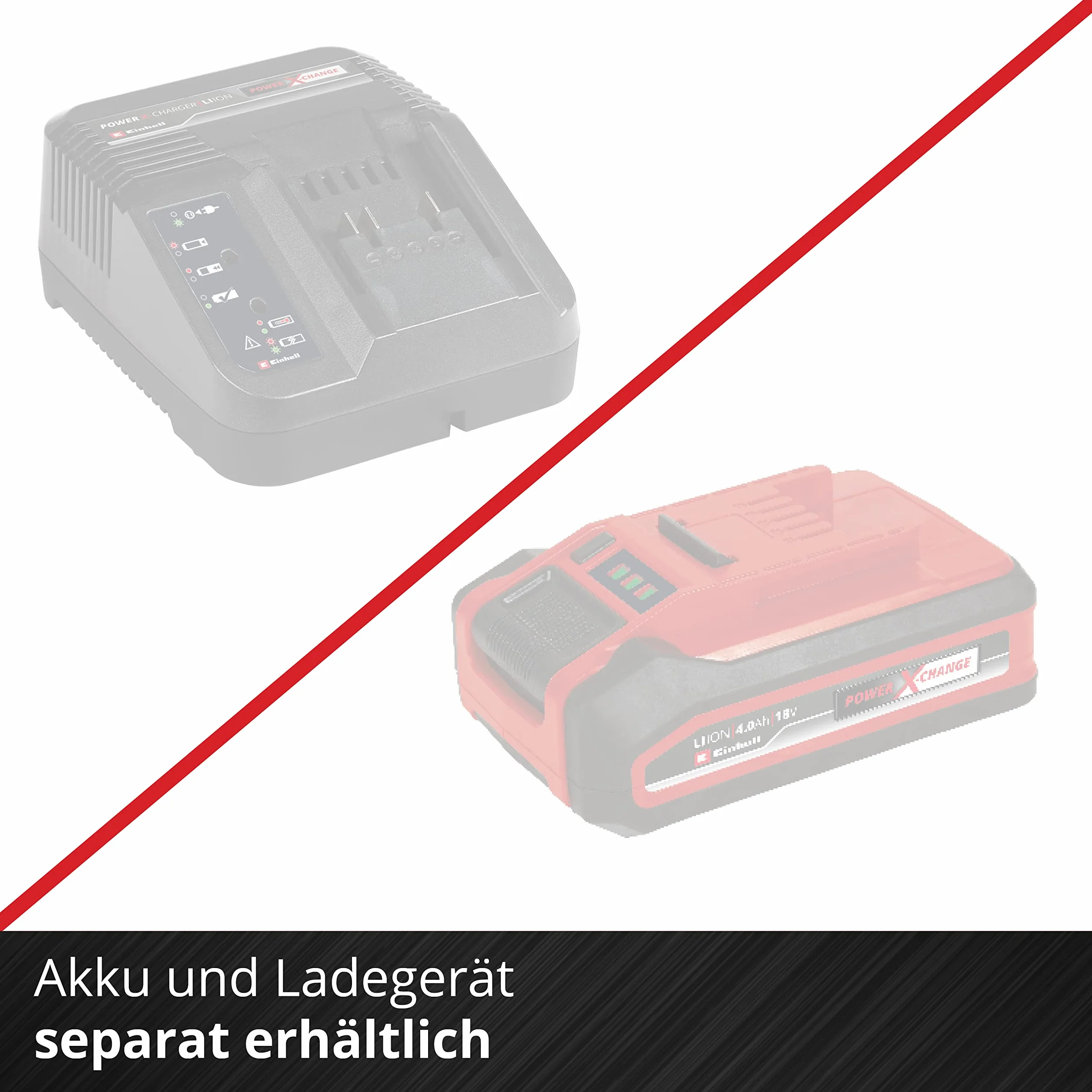 Einhell Akku-Nass-Trockensauger TE-VC 36/25 Li S-Solo Power X-Change (Li-Ion, 36 V, ECO/Boost-Mode, 150 mbar Saugleistung, Edelstahlbehälter 25l, ohne Akku und Ladegerät), Black/Red