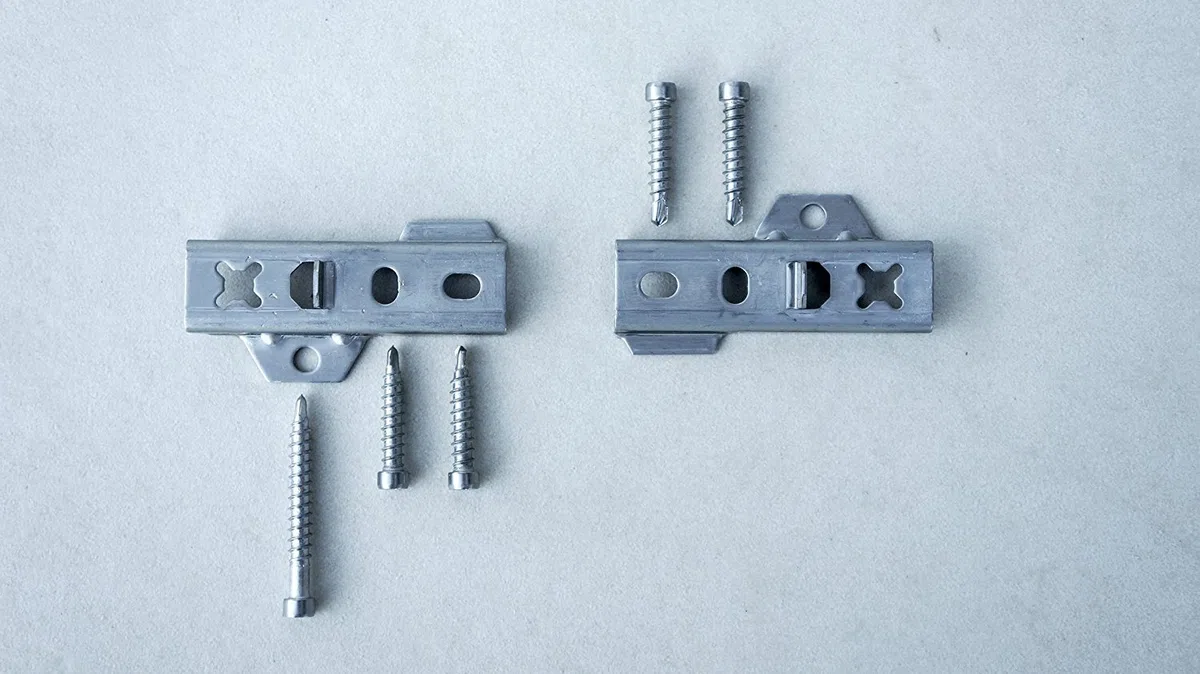 DILA 2 / 22 mm Universal Terrassenverbinder-Set | Edelstahl | Terrassenbefestigung (200)