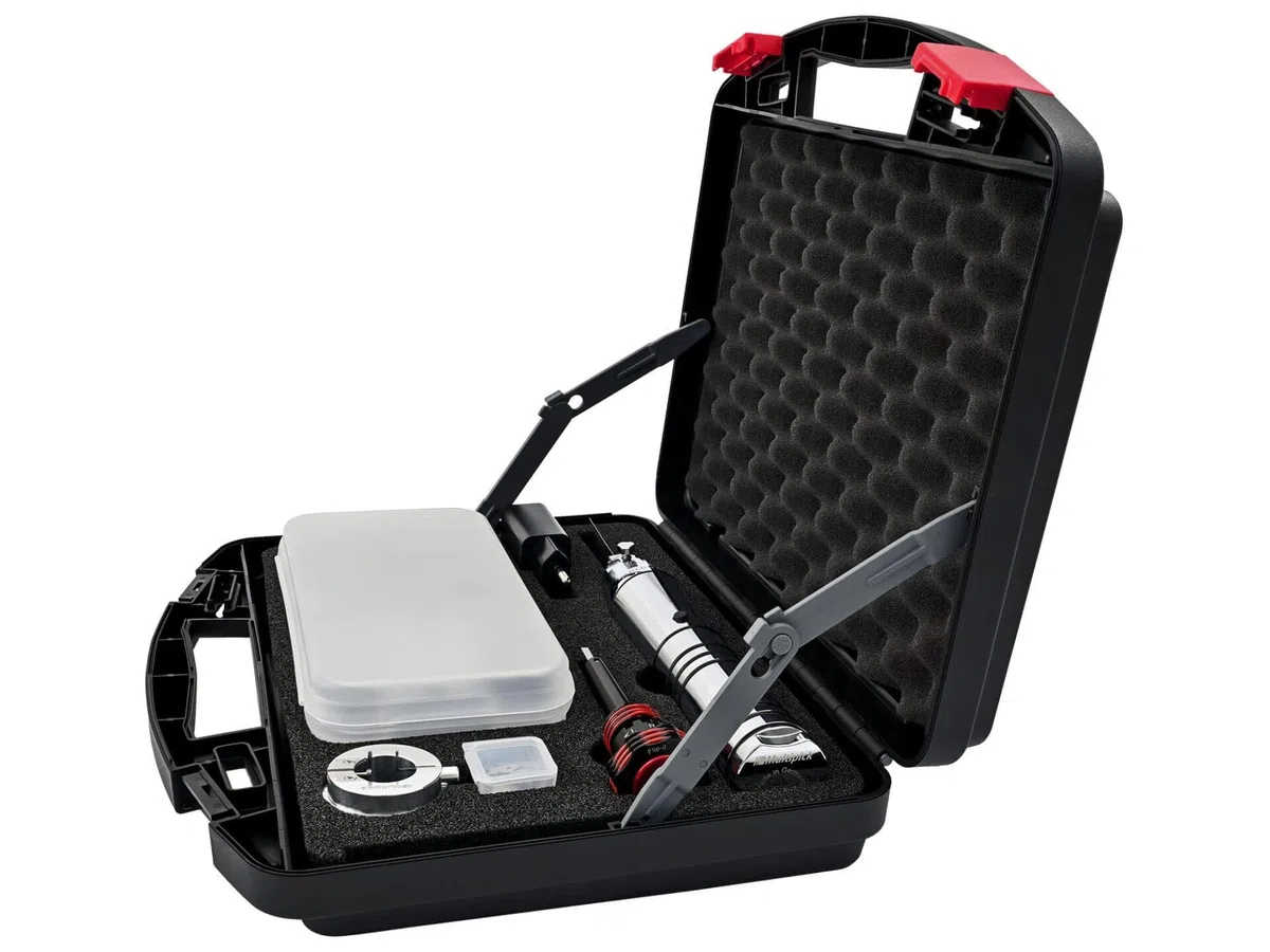 MULTIPICK Kronos Komplettset - [Elektropick] Elektrischer Picker - Lockpicking elektrisch - Elektro lock pick gun - Multipicker Set für viele Schlösser - Electric Multitool Kit - Schlossöffner