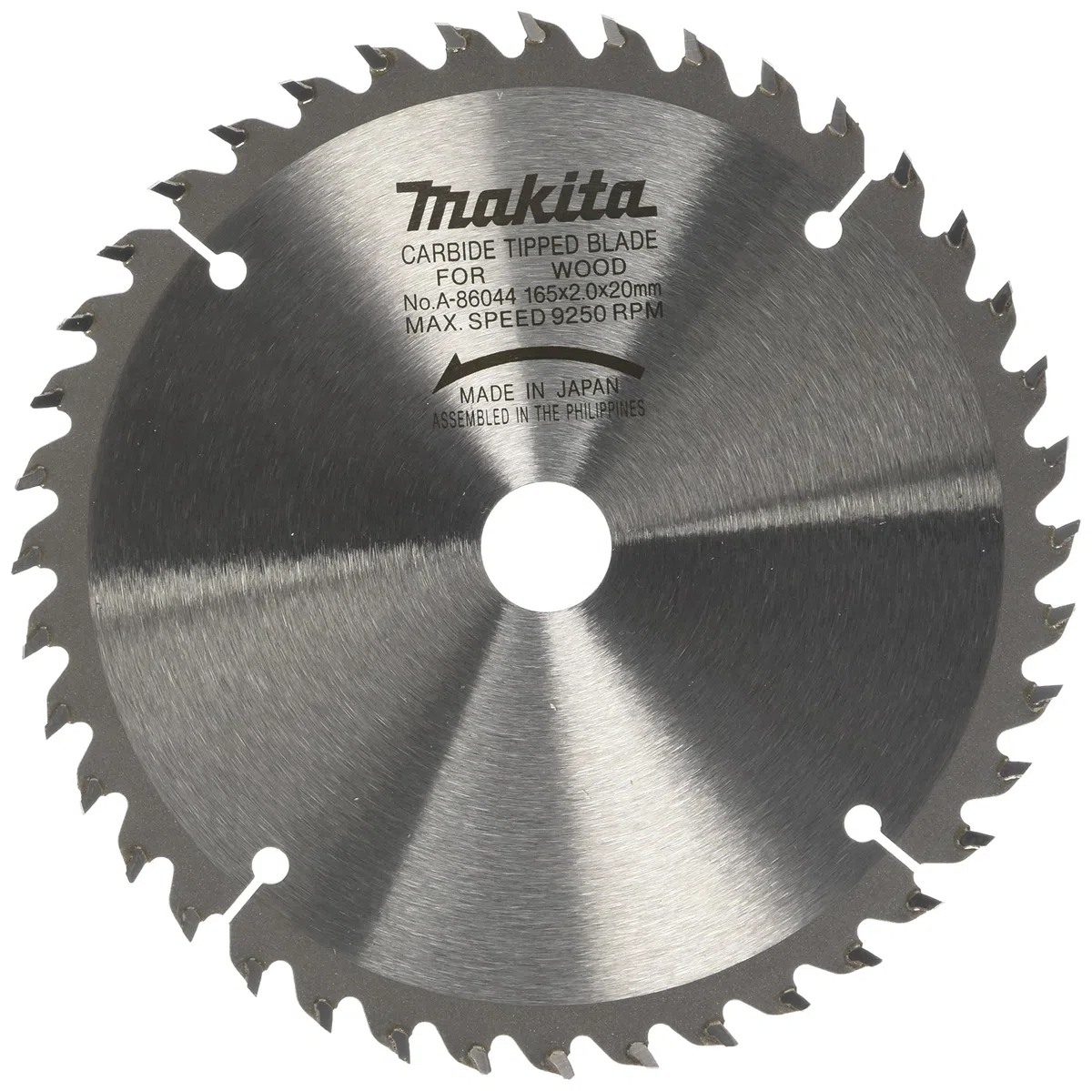 Makita A-86044 TCT Sägeblatt 165x40Tx20 5603, Mehrfarbig