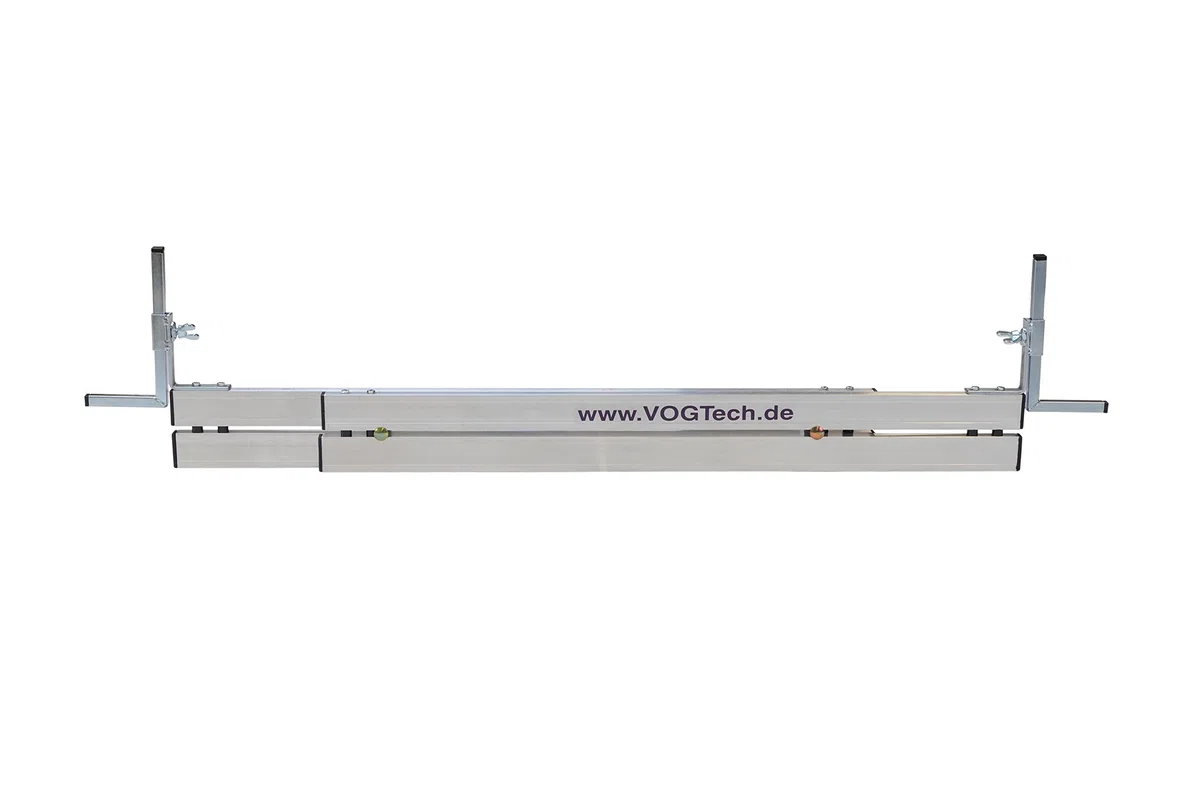 Vogtech verstellbare Abziehschienen H3 95-150cm