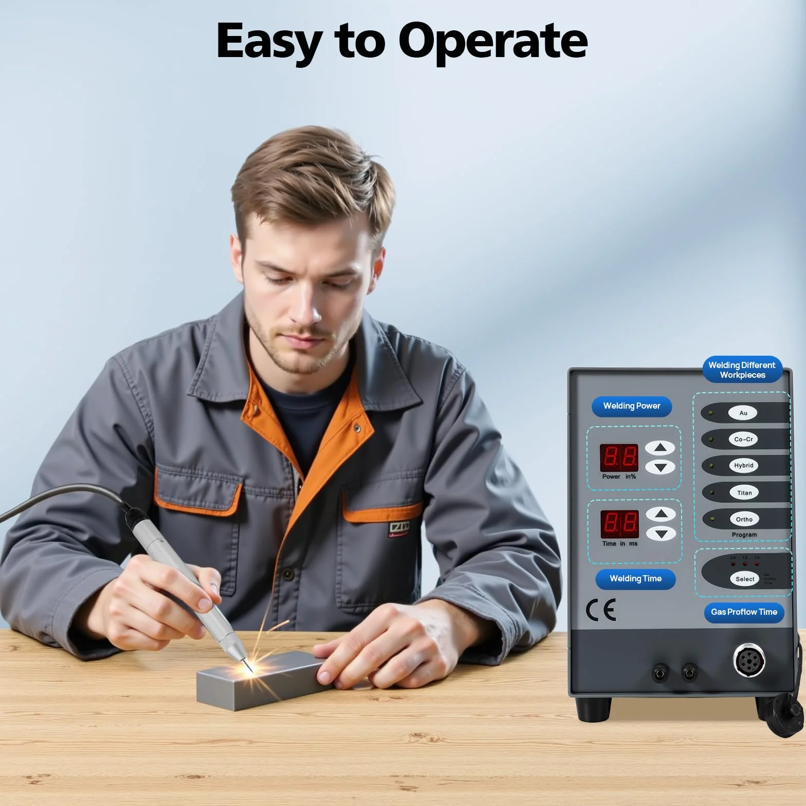 220V 100W Automatische Punktschweißmaschine mit Digitalbildschirm, Puls-Argon-Lichtbogen, tragbare Schmuck-Schweißmaschine für Gold & Silber, LöTmaschine für Schmuckreparatur, 50A-600A
