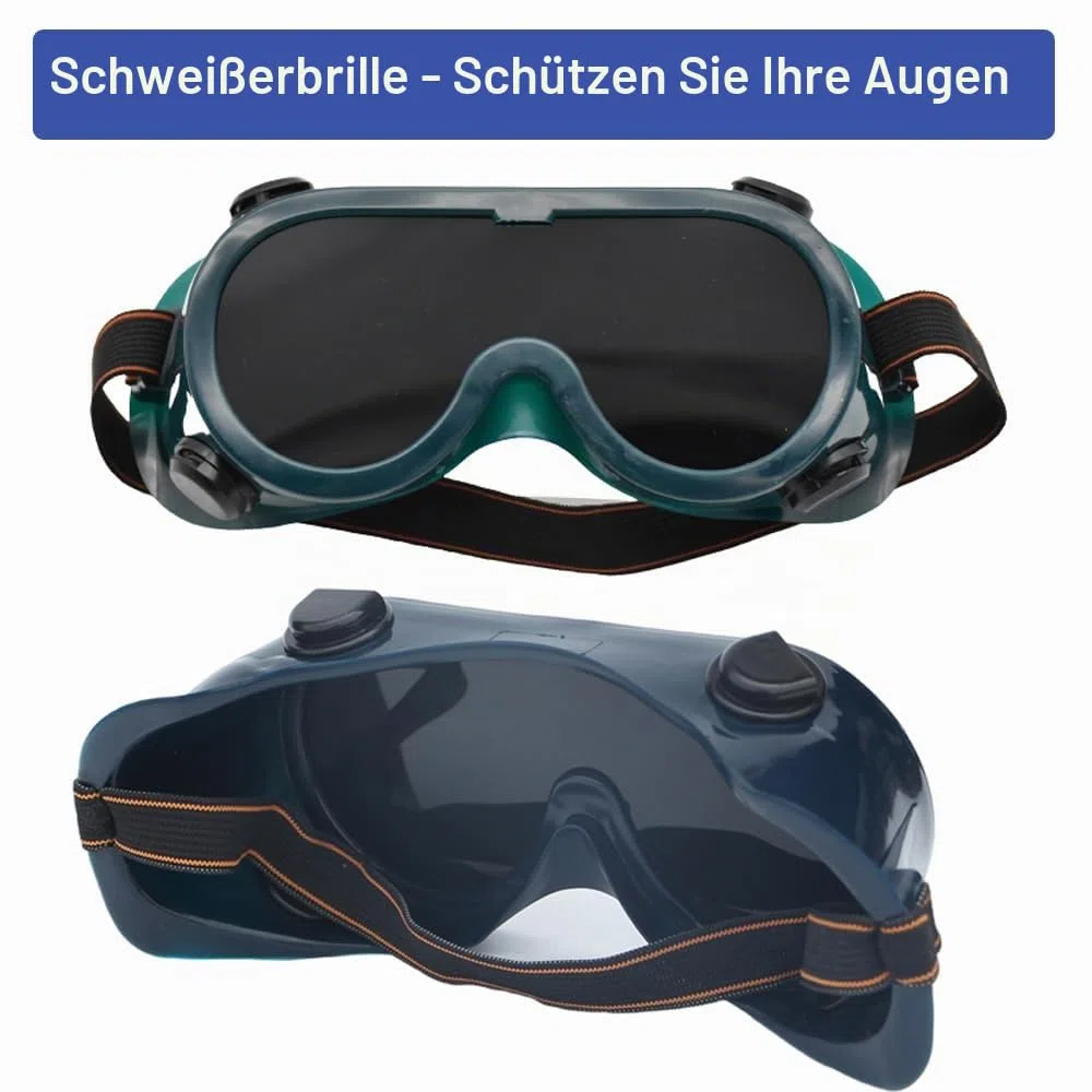 Schneidbrenner-Set, Oxy-Acetylen-Fackel-Set, tragbarer Gasschneidbrenner und Schweißset mit Heizspitze, Acetylen-Sauerstoff-Gasregler, Doppelgasschlauch-Schweißgläser