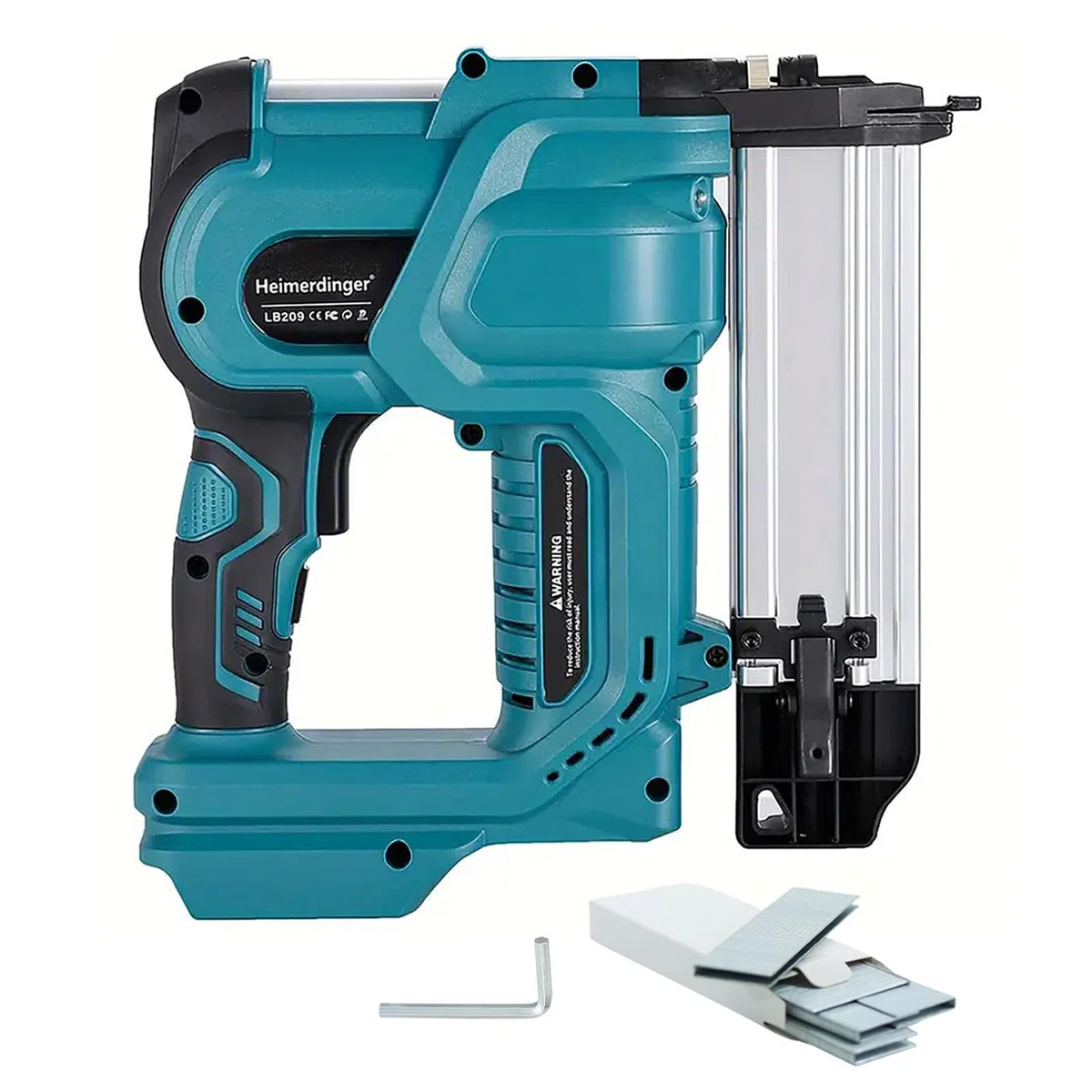 Kabellose Nagelpistole für Makita 18 V Akku, 2-in-1 elektrische Heftpistole, 5,1 cm Nagler für Polster und Holzbearbeitung, nur Werkzeug