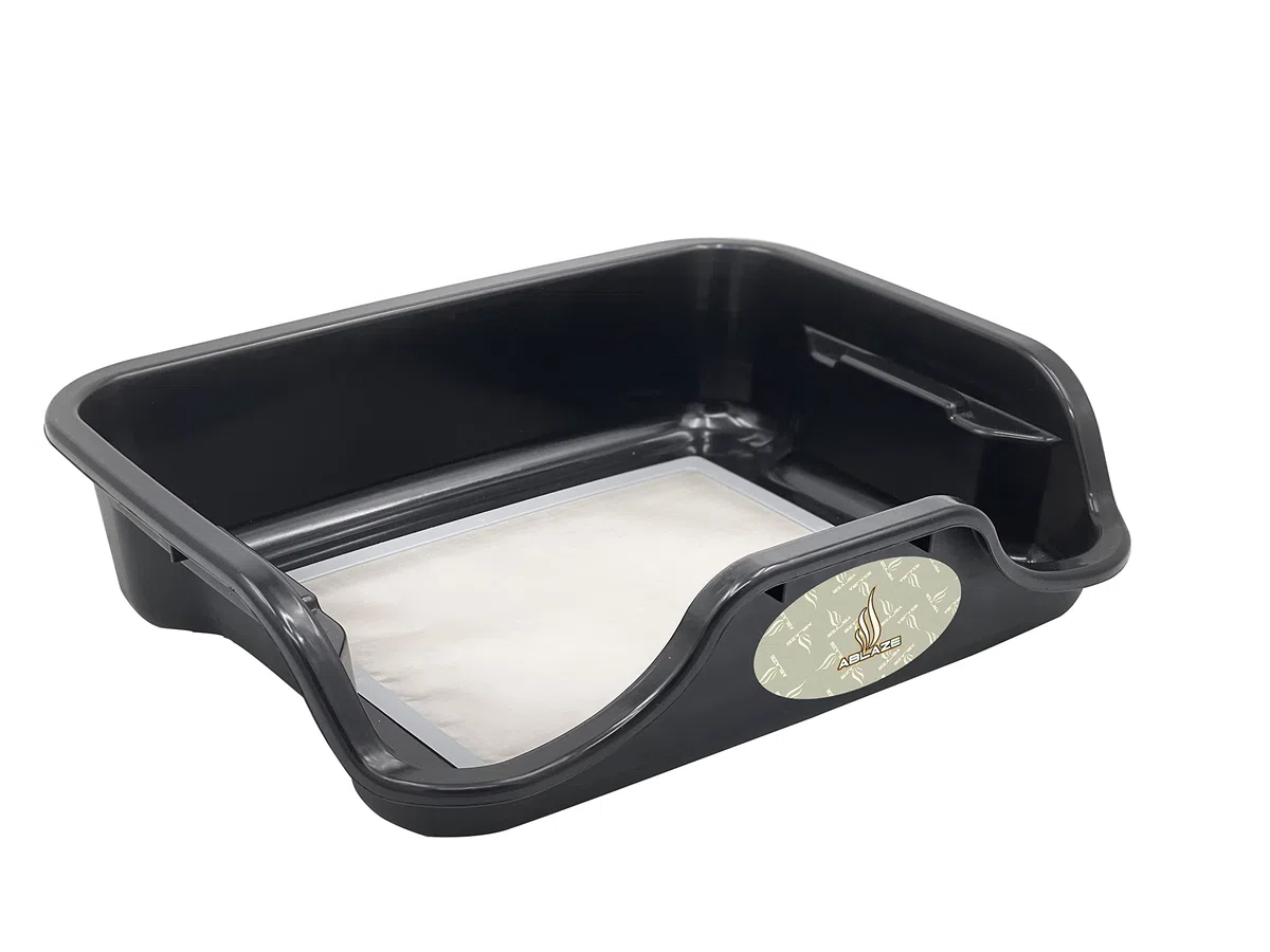 Ablaze Standard-Ablage mit austauschbarem 150-Mikron-Bildschirm und Bürste