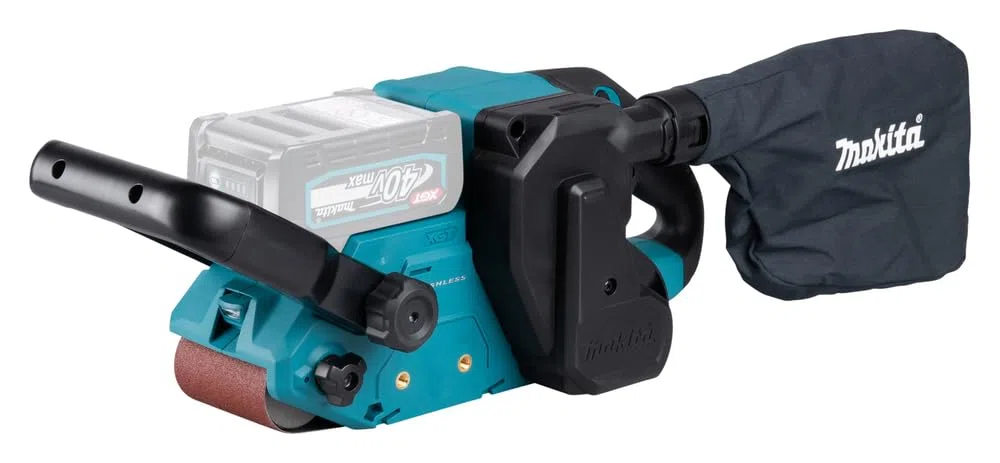 Makita BS001GZ01 Bürstenloser Bandschleifer, 40 V, Li-Ion, XGT, Lieferung in einem Makpac-Etui, Batterien und Ladegerät nicht im Lieferumfang enthalten