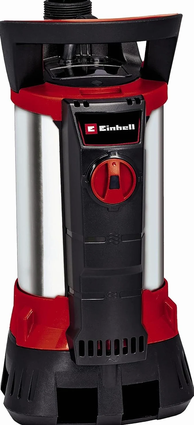 Einhell Schmutzwasserpumpe GE-DP 7935 N-A ECO (790 W, 19.000 ltr./Std., max. Förderhöhe 9 m, Anschluss 47,8 mm, hochwertige Gleitringdichtung, Kunststoff-Edelstahl-Gehäuse, inkl. Universalanschluss)