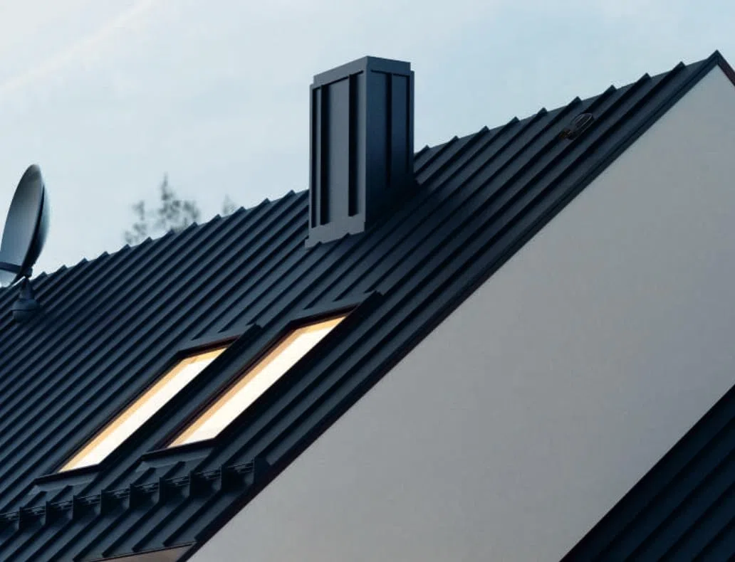 Wasserdichter Solardurchgang Photovoltaik-Dachdurchgang für Biberschwanzziegel in Doppeldeckung Solardurchgang Dachdurchgang (RAL 9005 - Schwarz)
